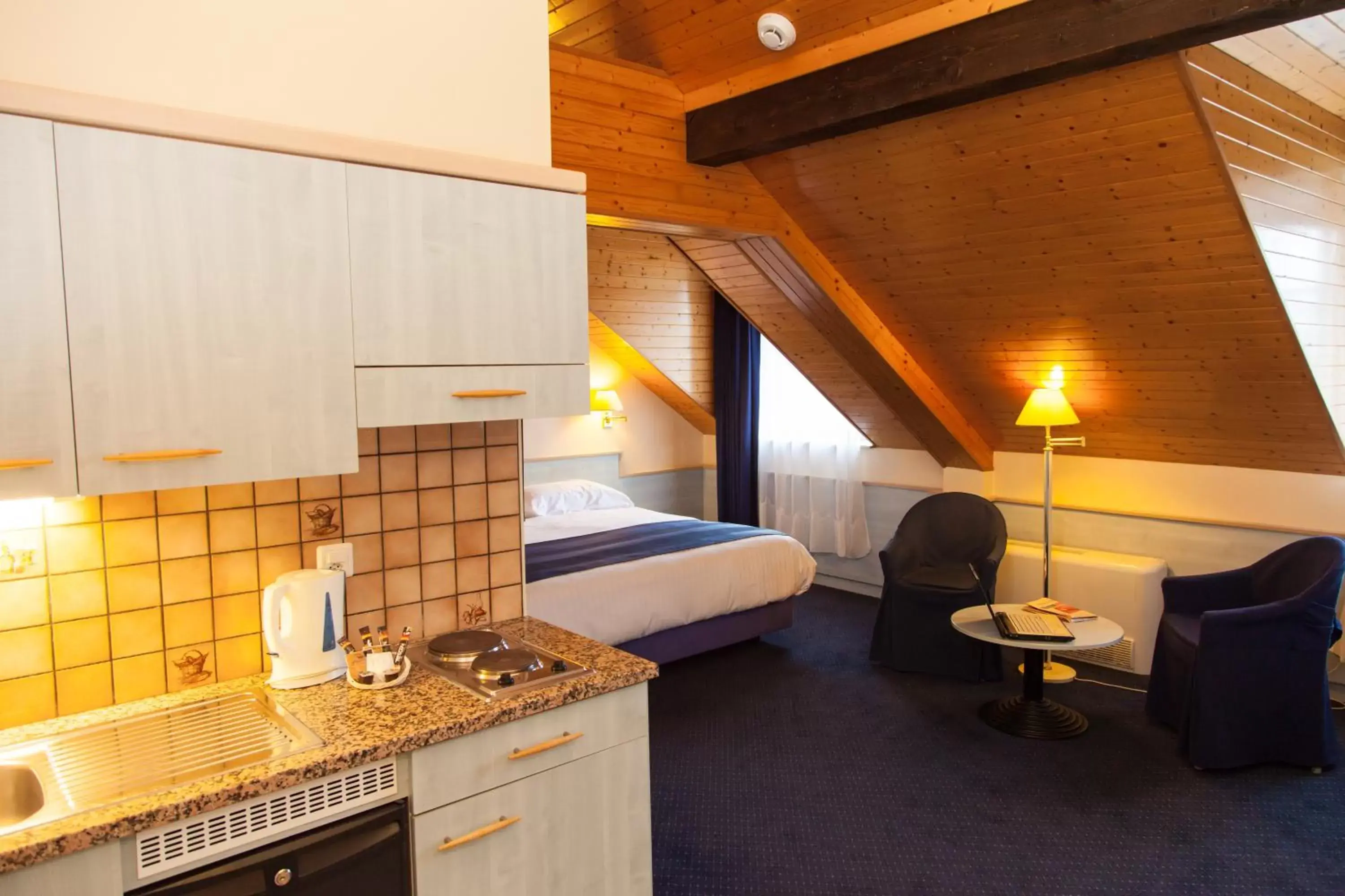 Superior Double Room with Kitchenette in Hotel Montbrillant