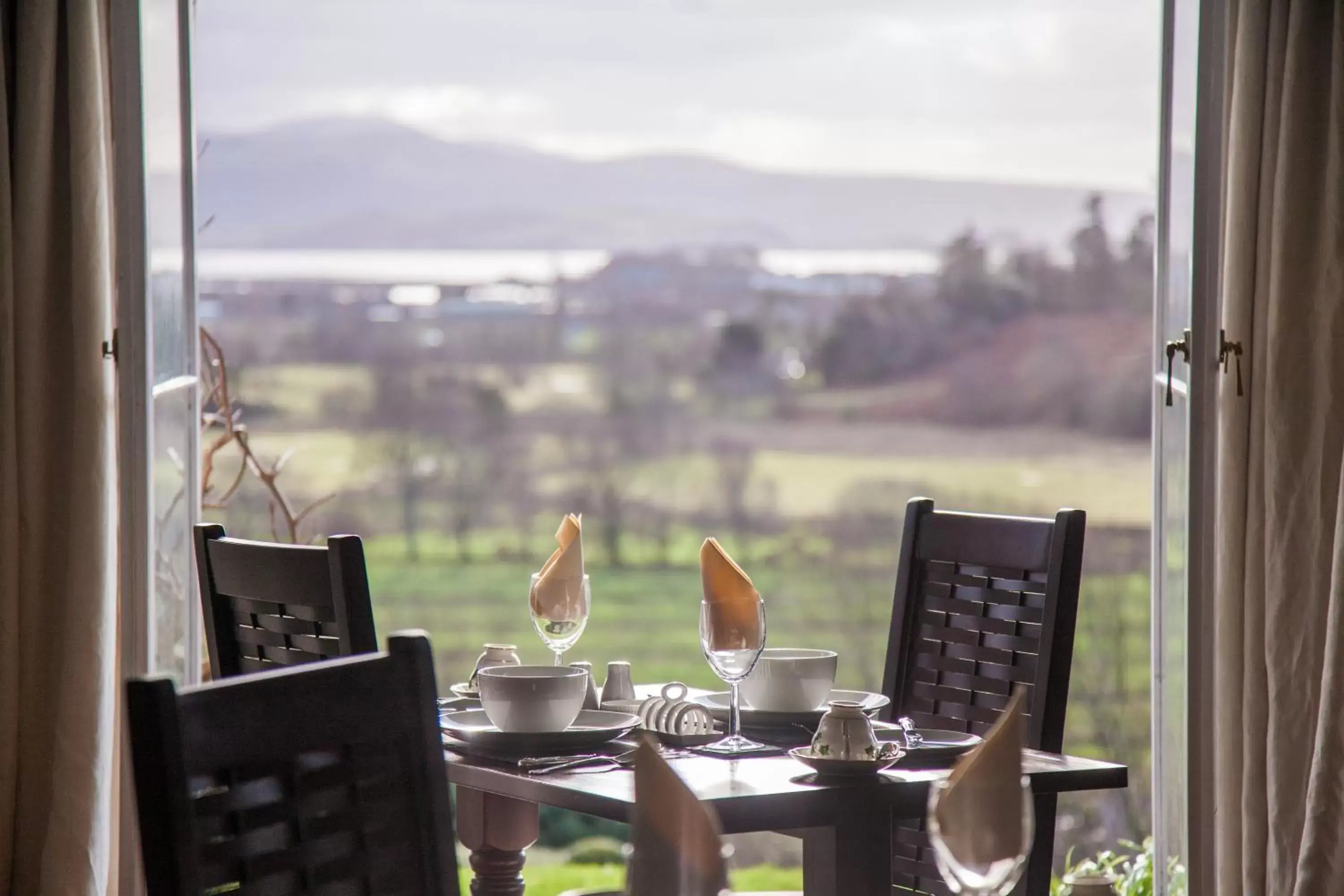 Dining area in Plas Tan-Yr-Allt Historic Country House & Estate