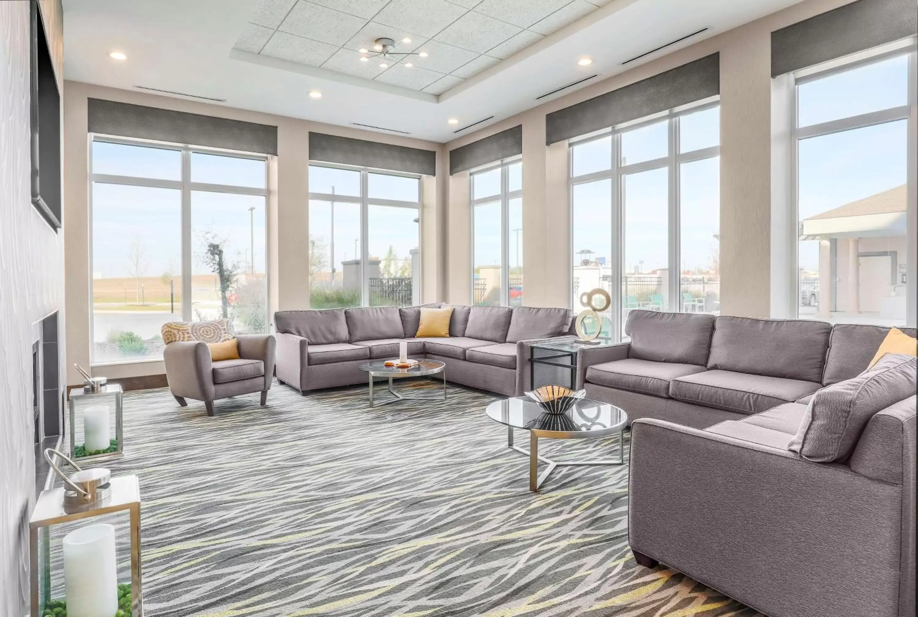Lobby or reception in Hilton Garden Inn Ardmore Lobby or reception in Hilton Garden Inn Ardmore
