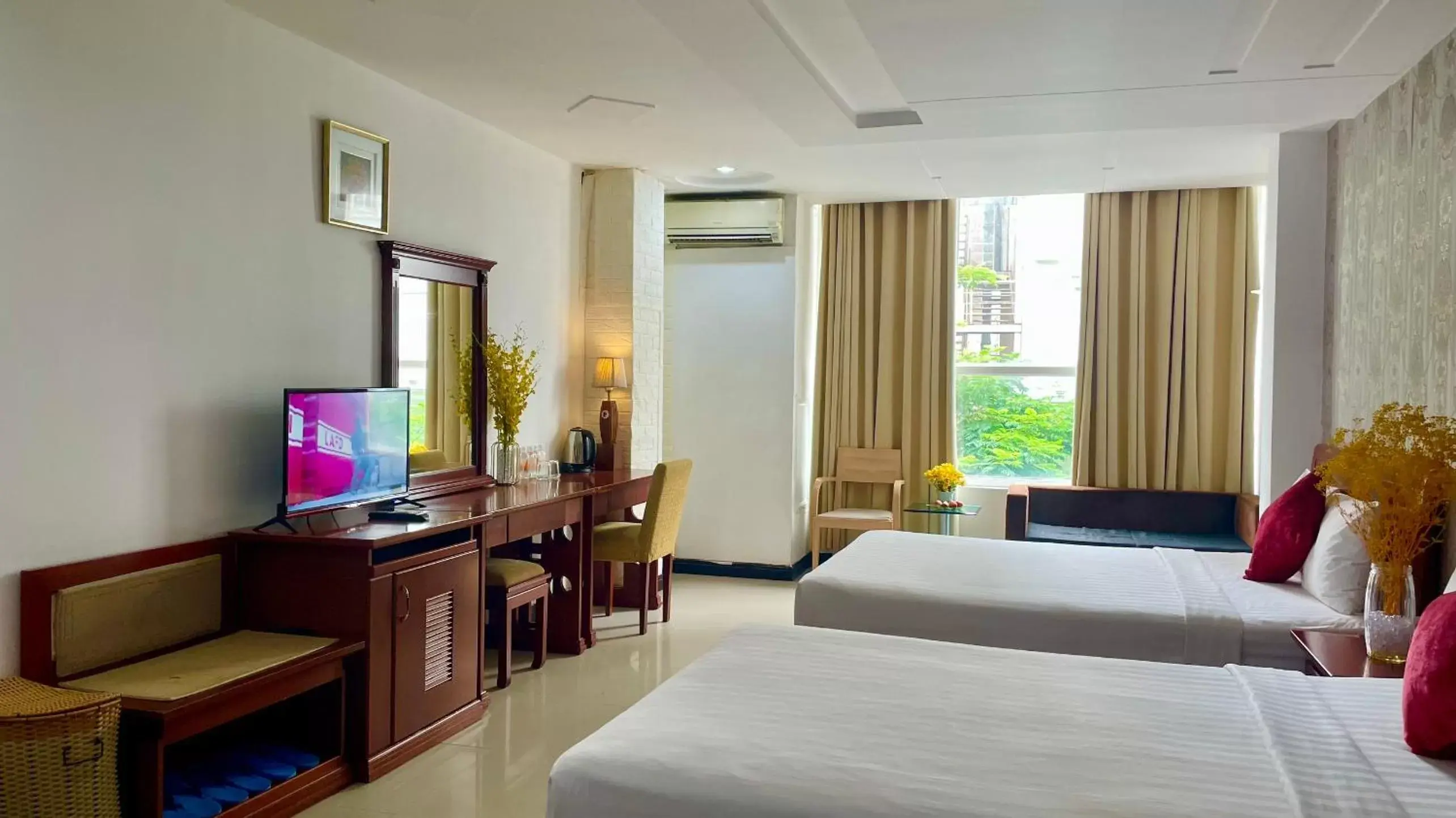 Bed in Gold hotel, Saigon Bed in Gold hotel, Saigon