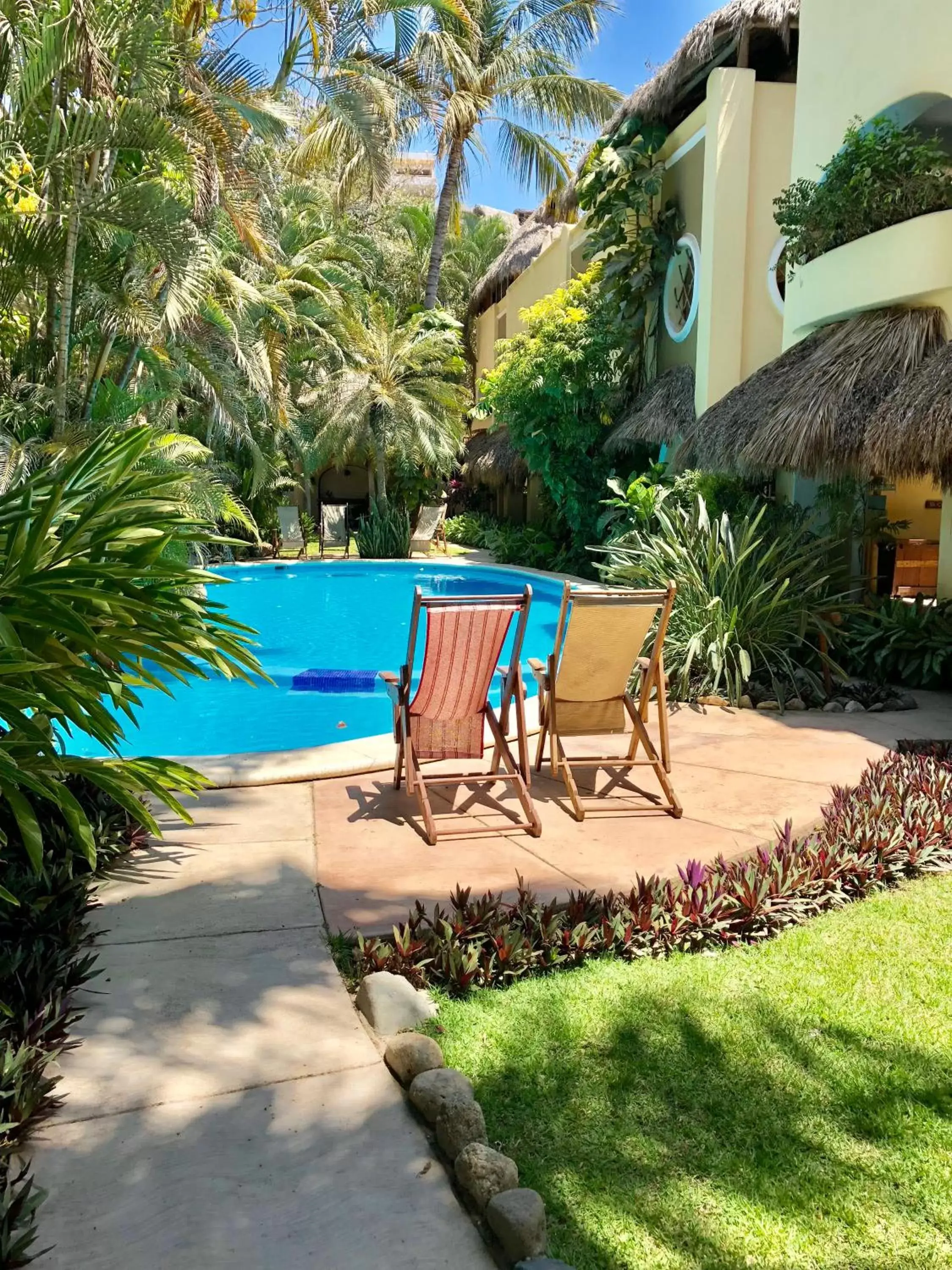 Garden, Swimming Pool in Hotel Villas Sayulita
