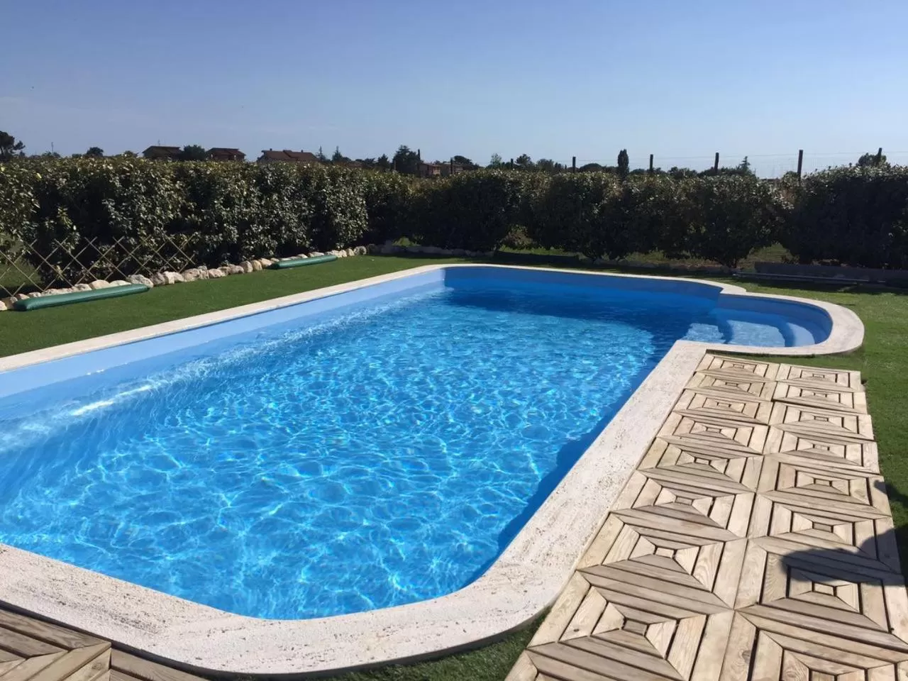 Swimming pool in La collina delle fonti