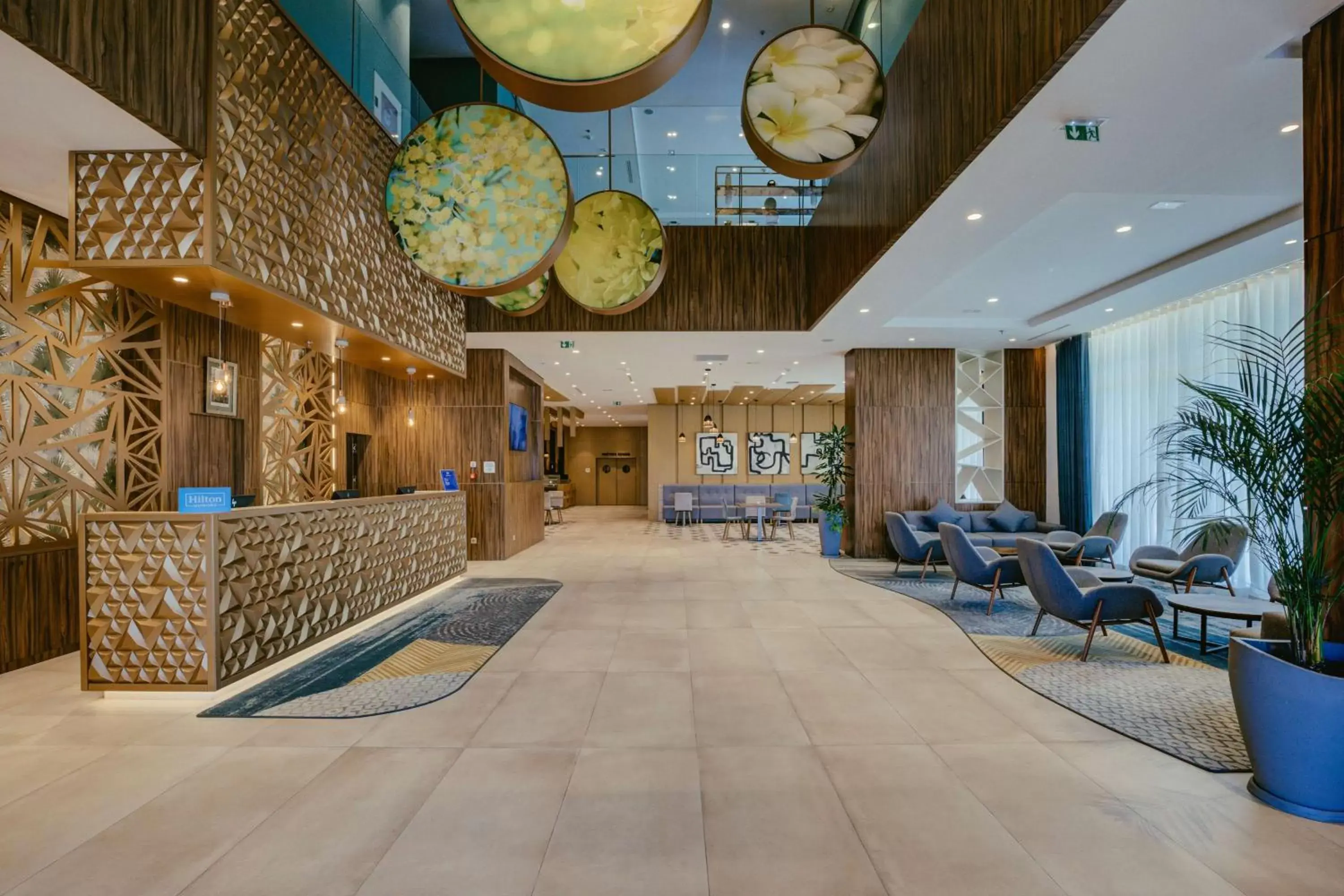 Lobby or reception, Lobby/Reception in Hilton Garden Inn Casablanca Sud