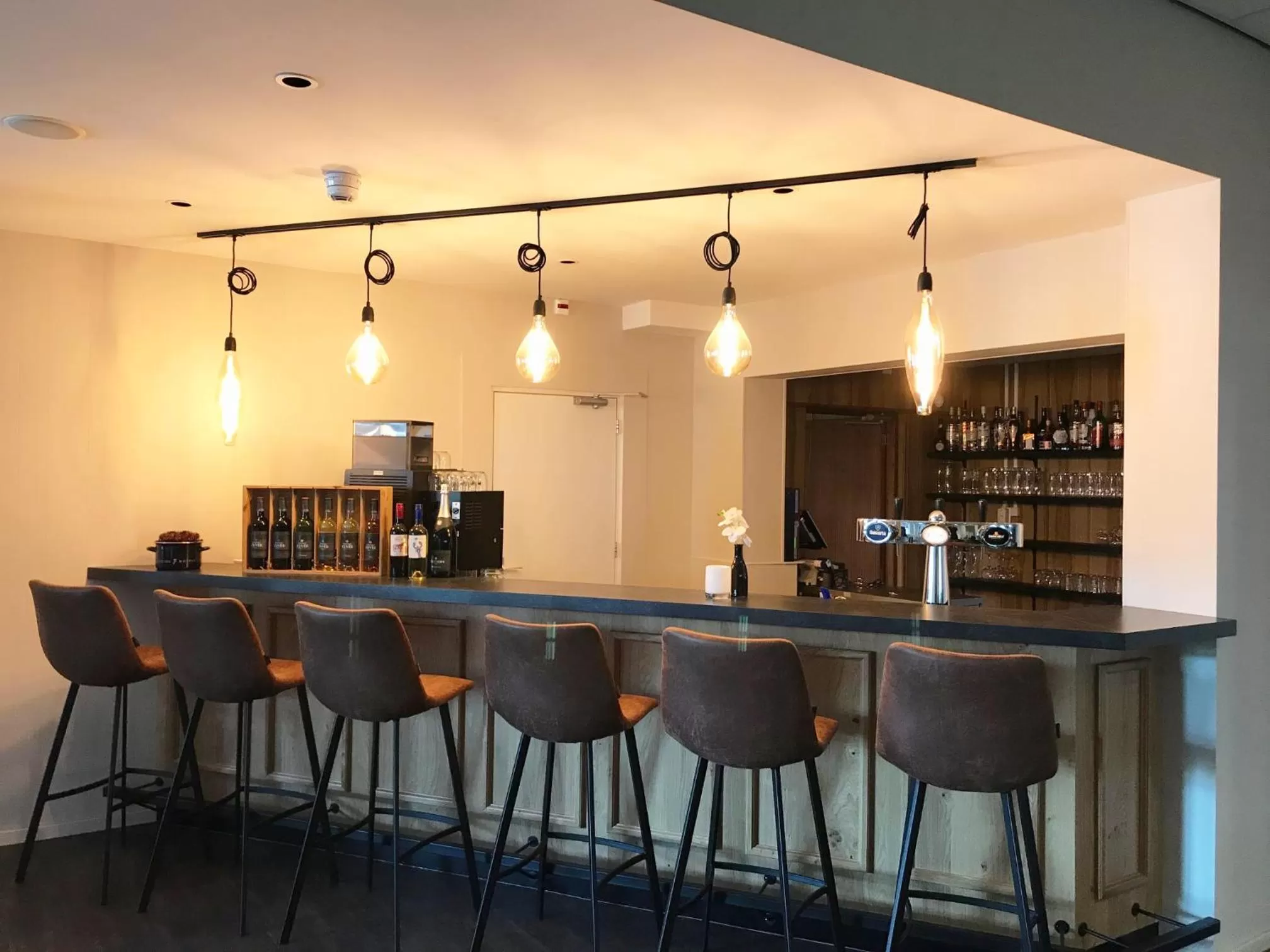 Lounge or bar in Fletcher Hotel Restaurant De Gelderse Poort