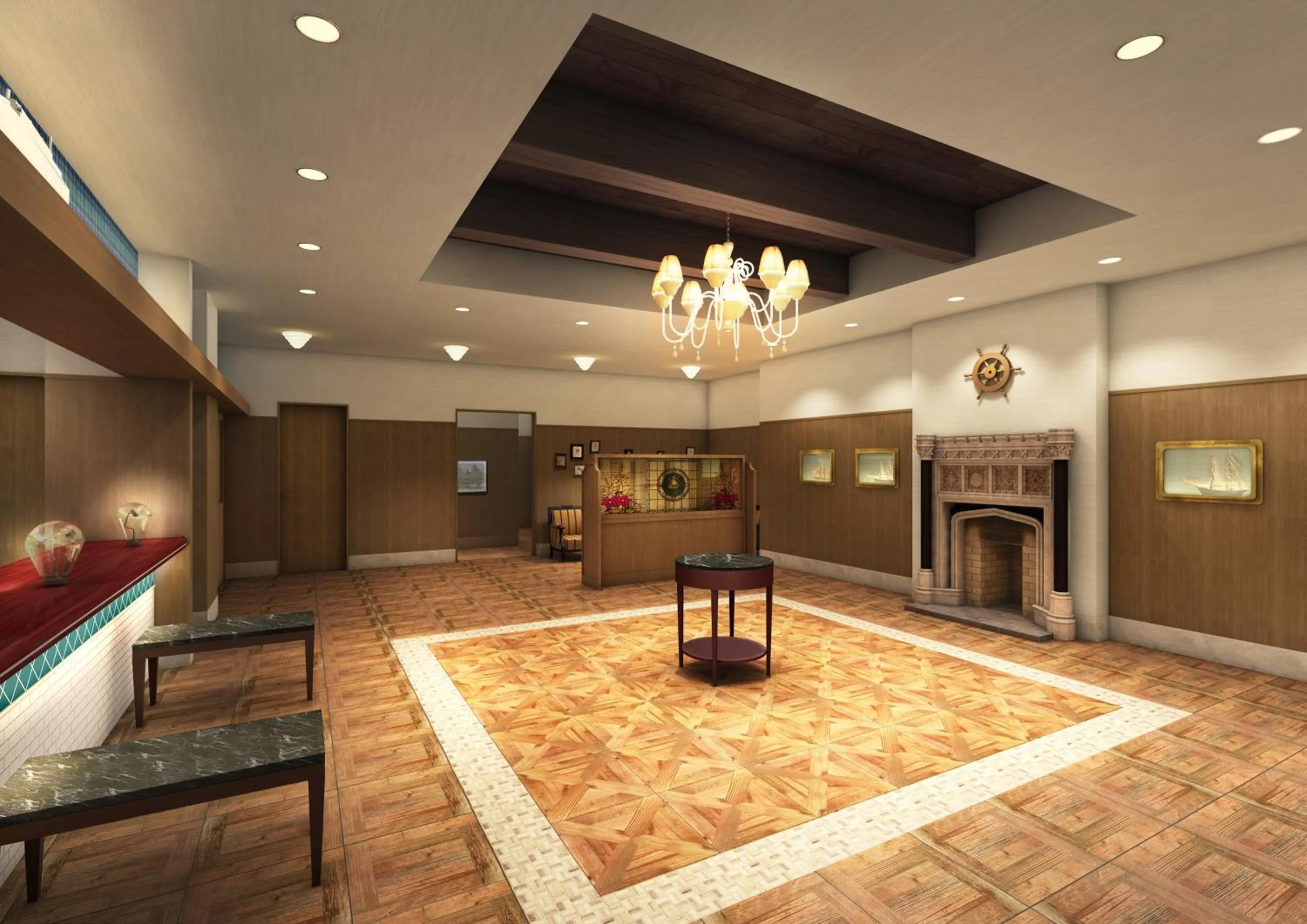 Lobby or reception in Hotel Monte Hermana Kobe Amalie