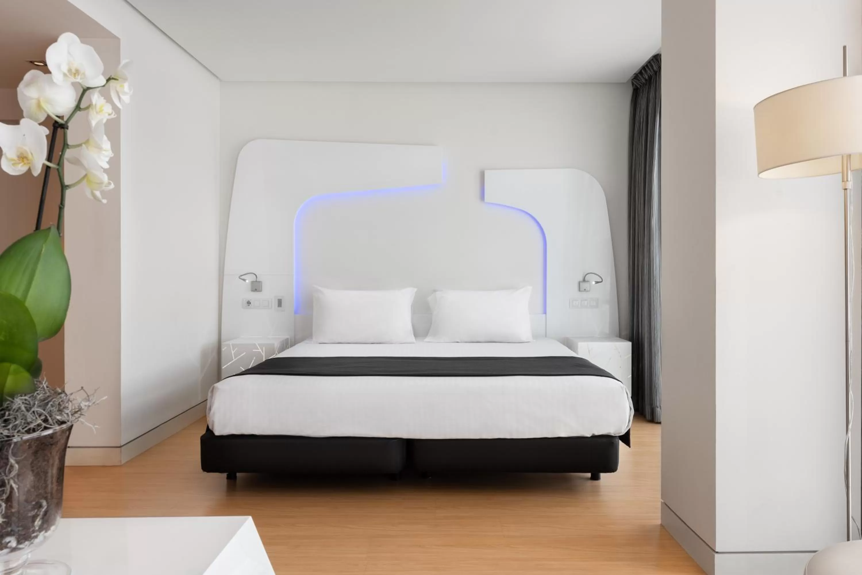 Bedroom, Bed in Eurostars Palacio de Cristal