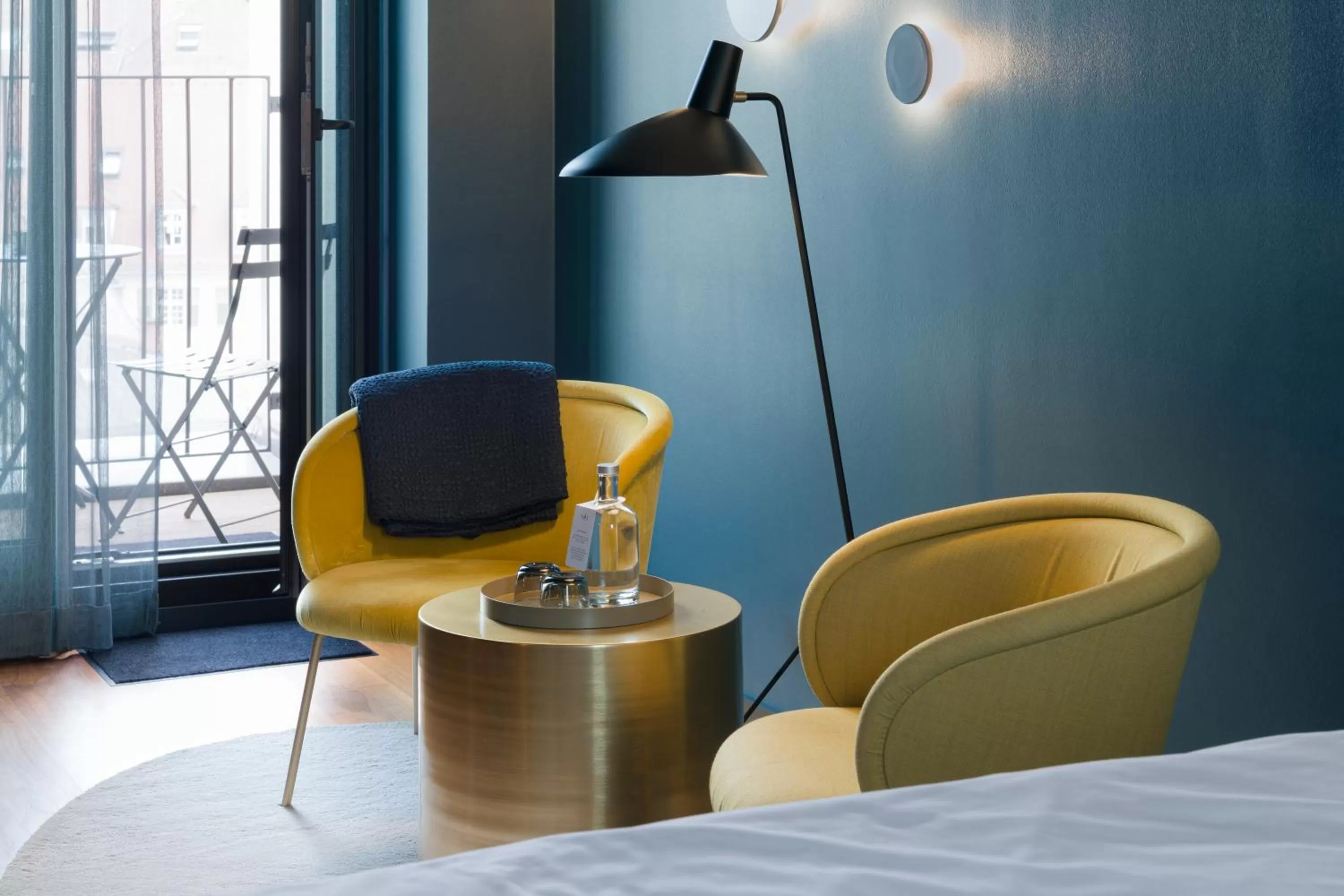 View (from property/room), Bed in EmiLu Design Hotel