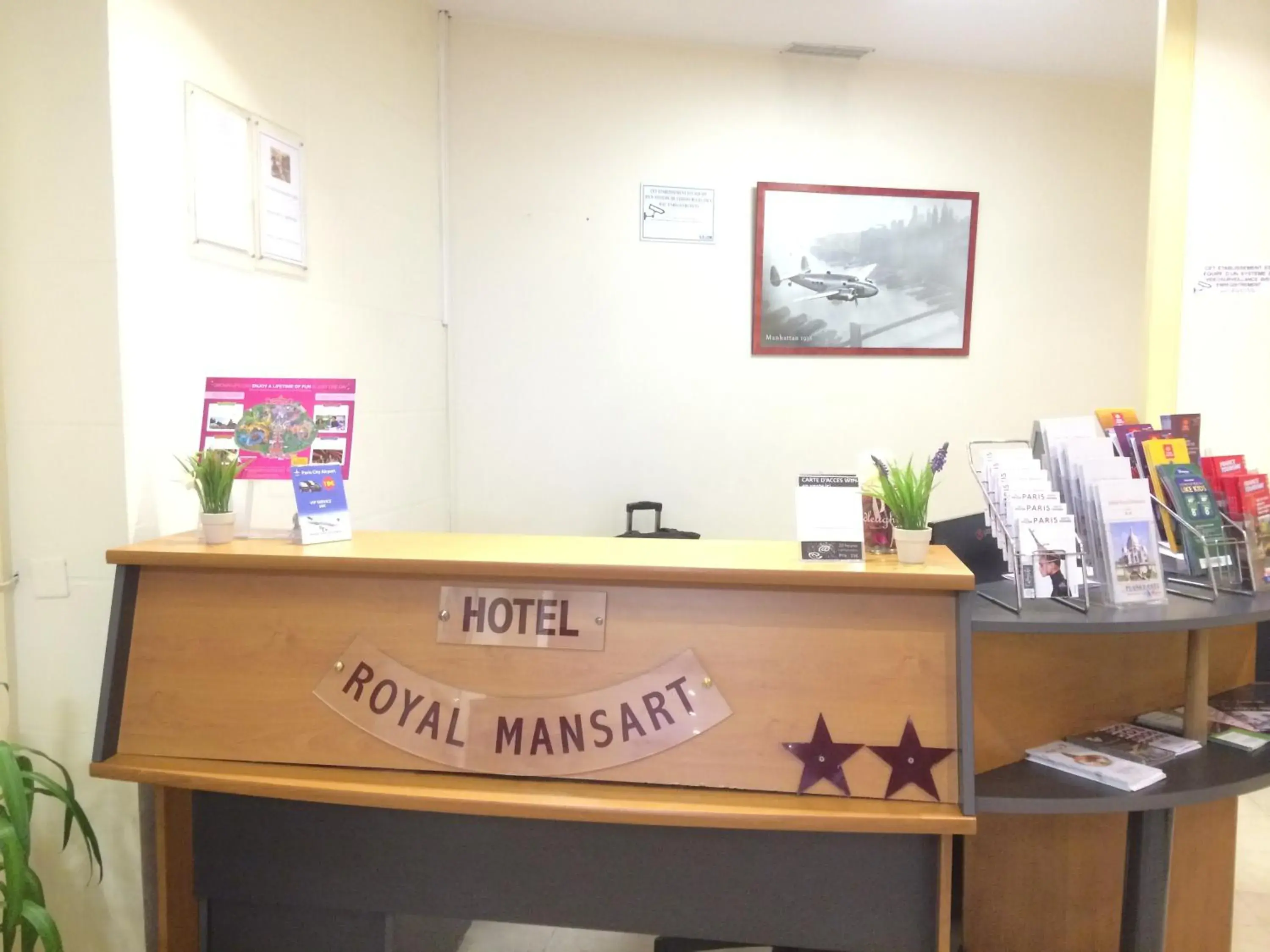 Lobby or reception, Lobby/Reception in Hotel Royal Mansart