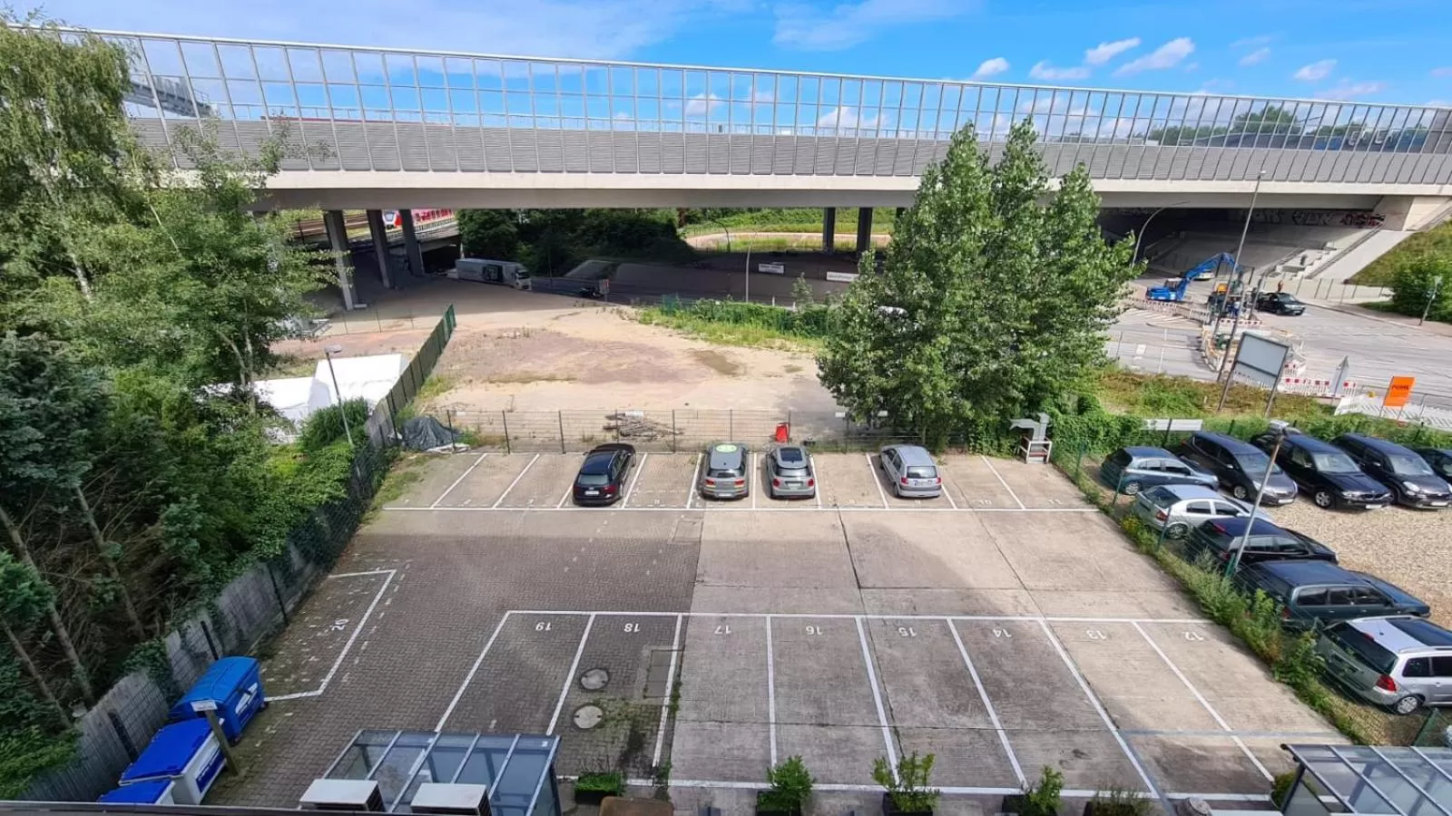 Patio in bedpark Stellingen