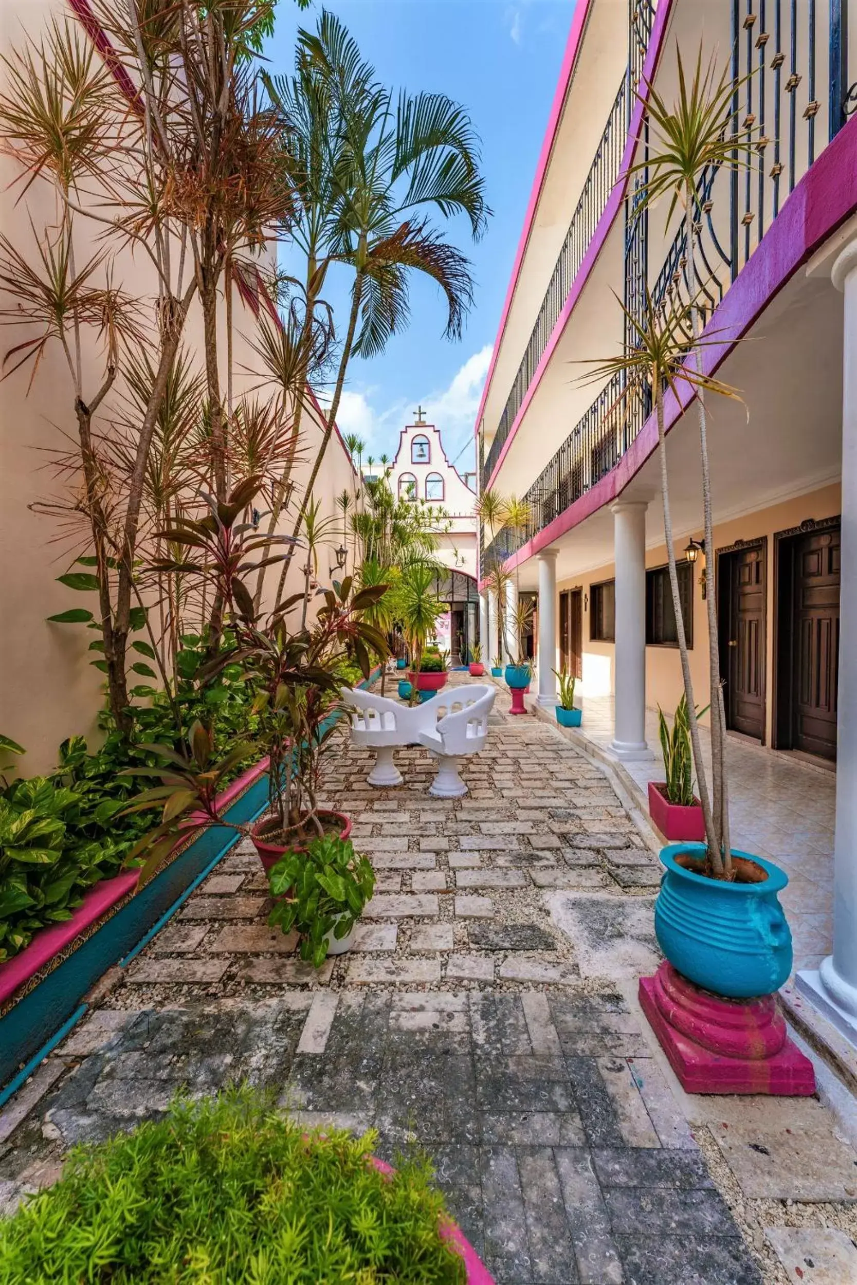 Garden in Hotel San Juan Mérida