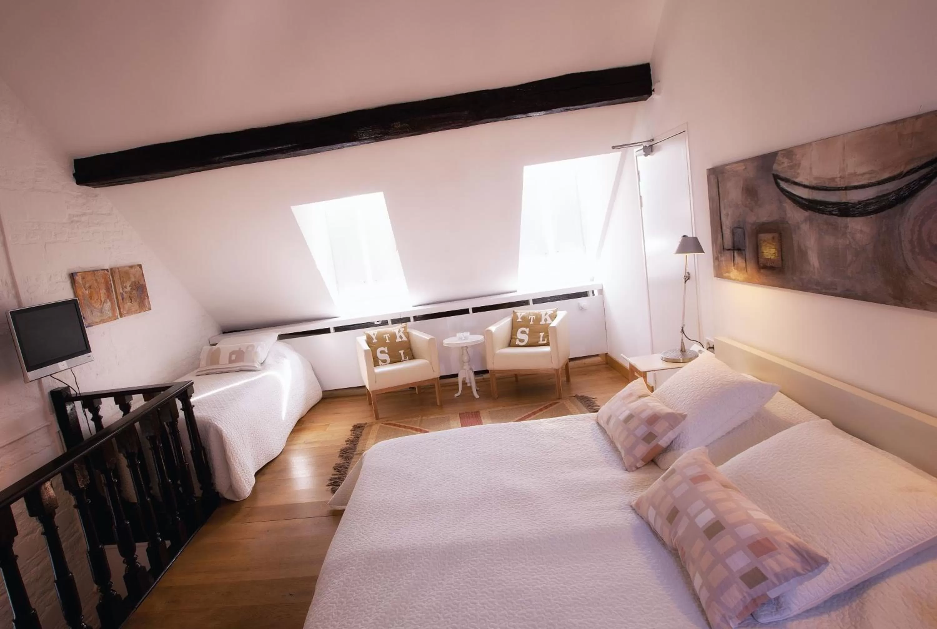 Bed in Galerie Hotel Dis