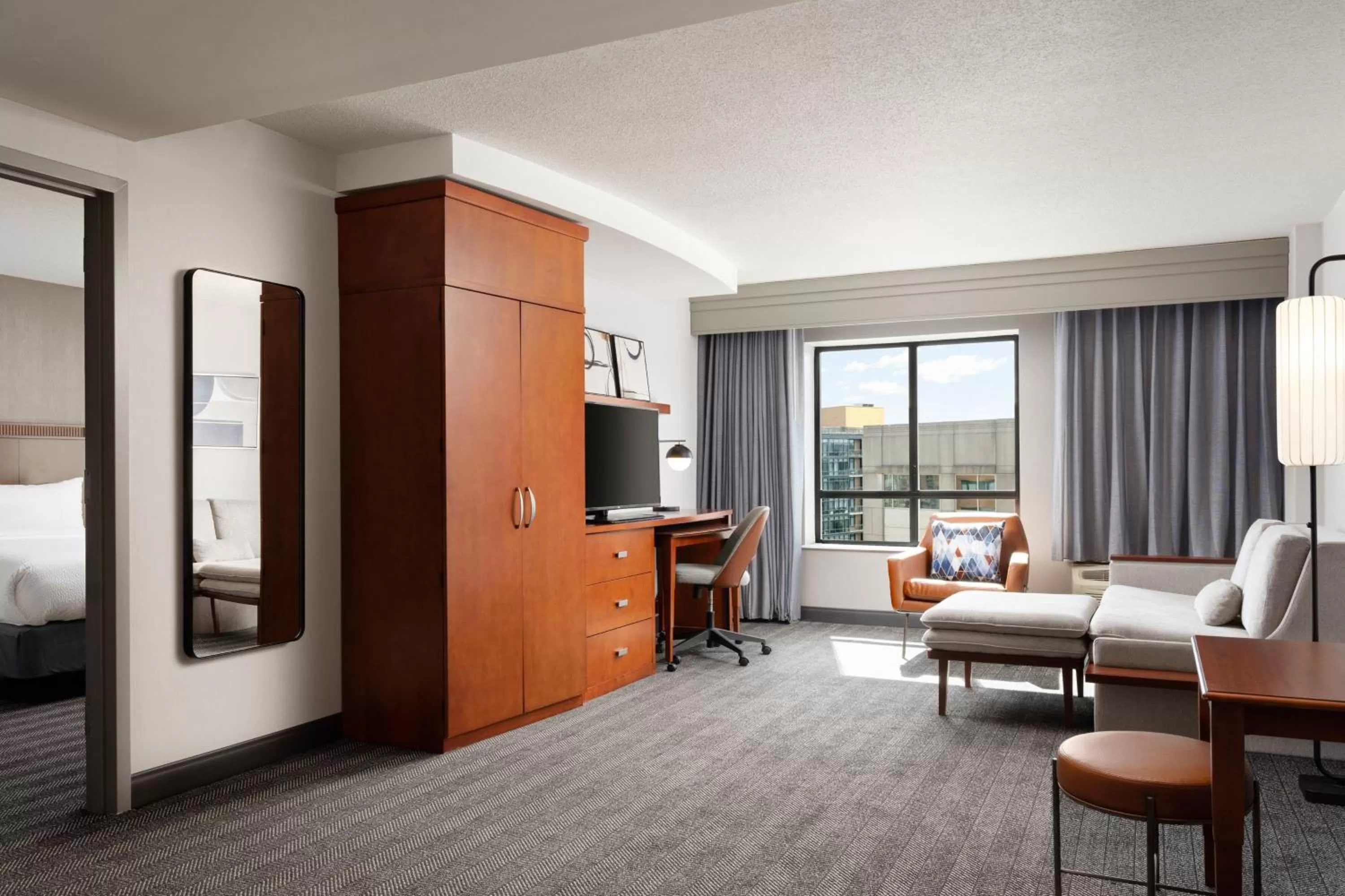 Living room, Bed in Courtyard by Marriott Washington Capitol Hill/Navy Yard