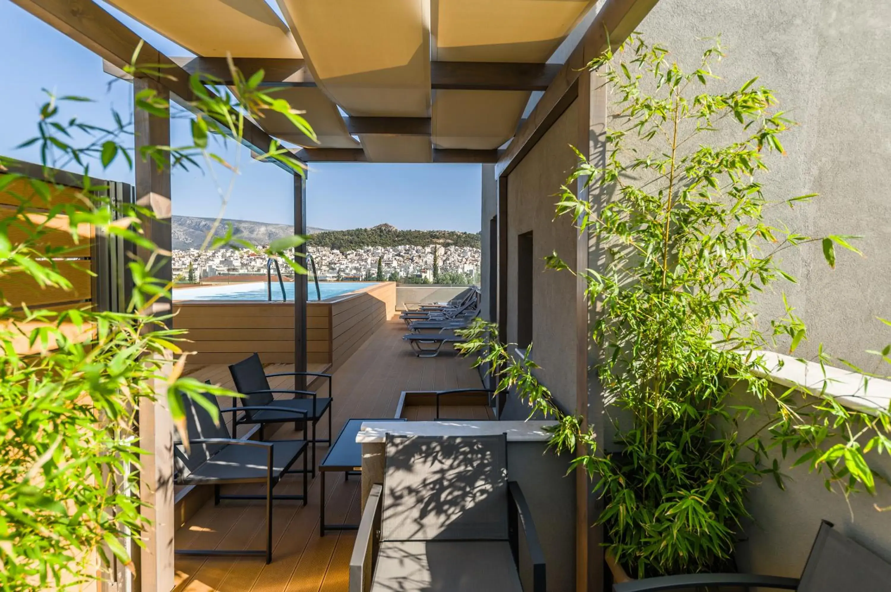 Swimming pool in Athens Panorama Project Swimming pool in Athens Panorama Project