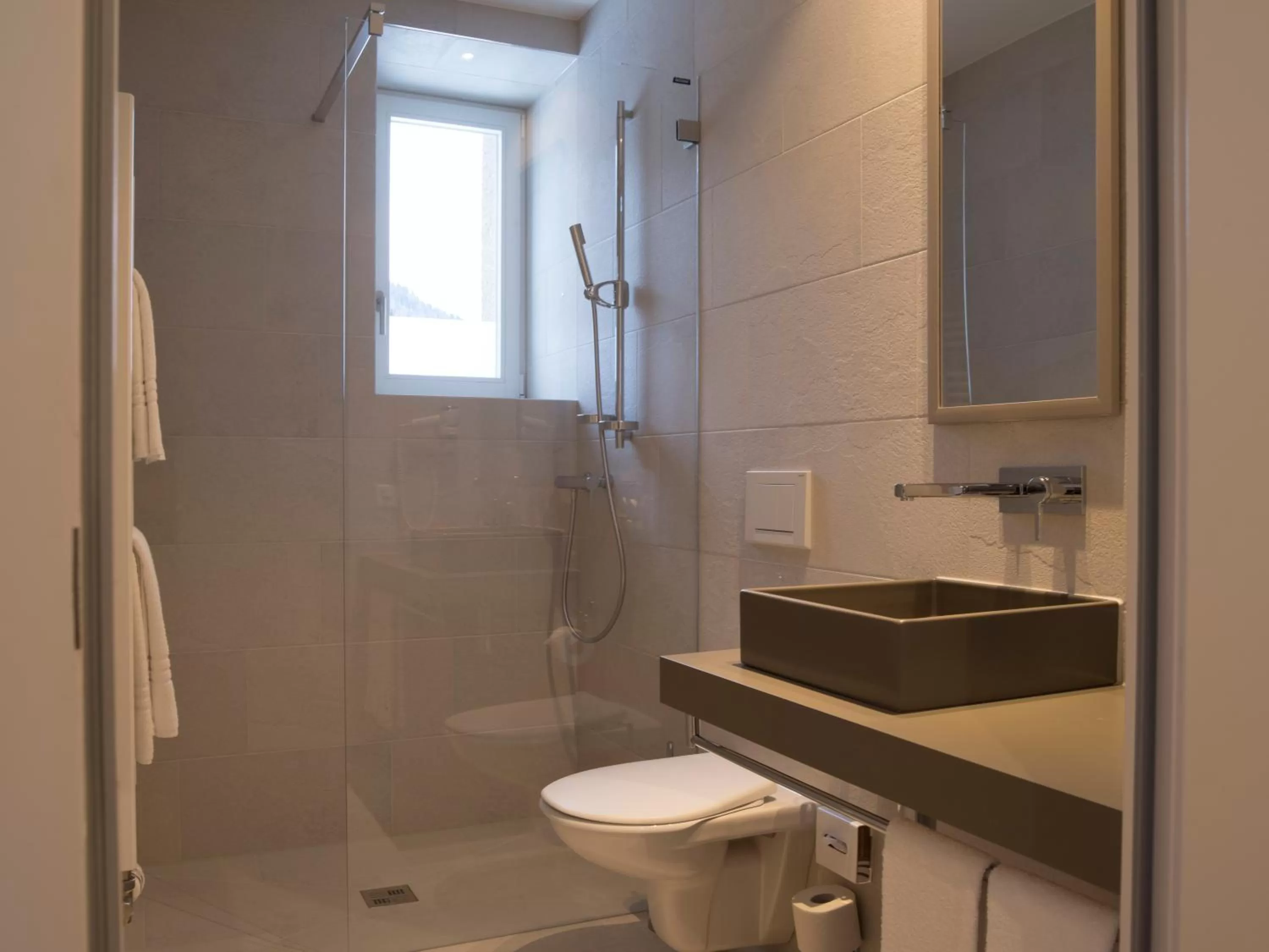 Shower in Hotel Edelweiss