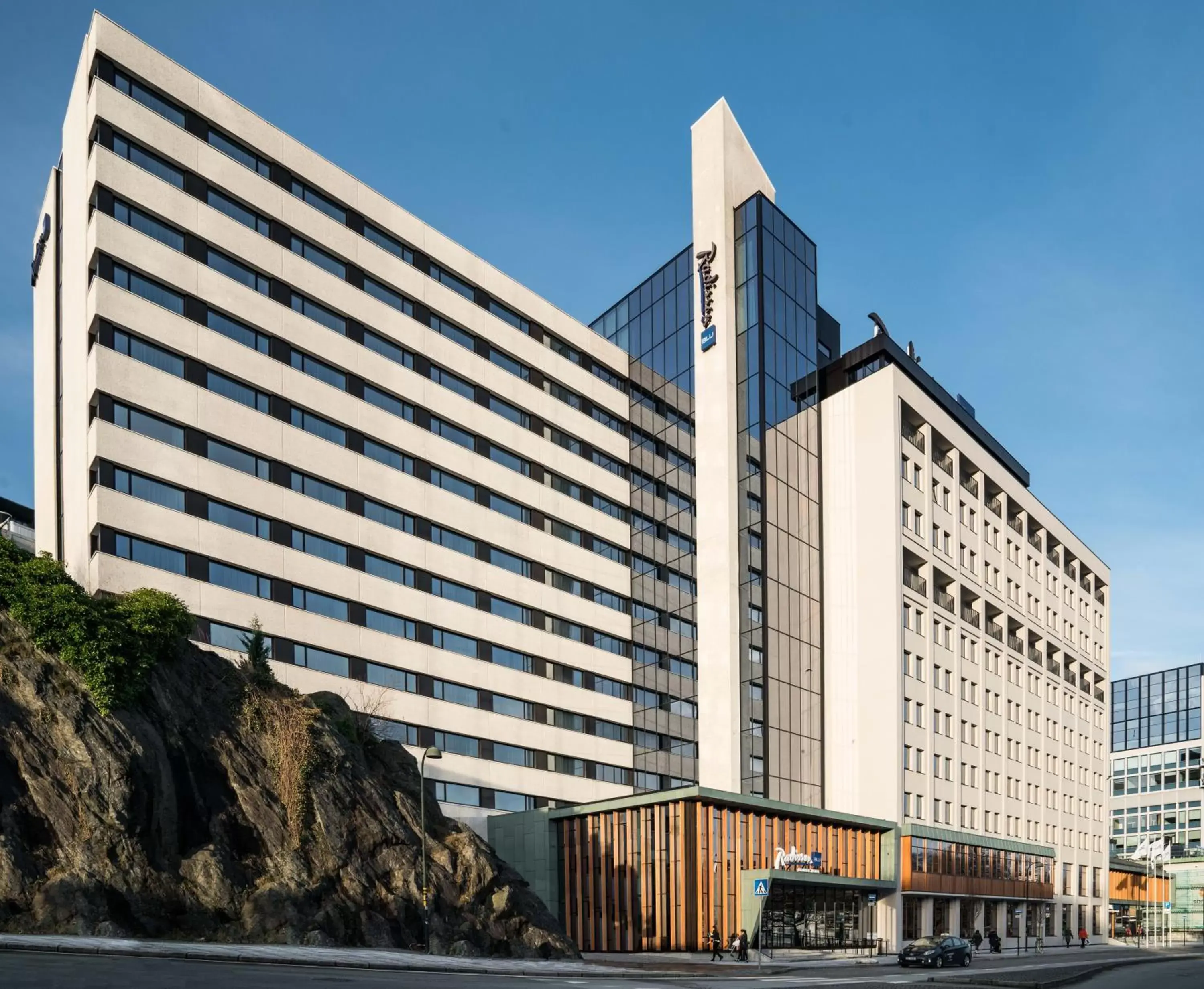 Facade/entrance, Property Building in Radisson Blu Atlantic Hotel, Stavanger