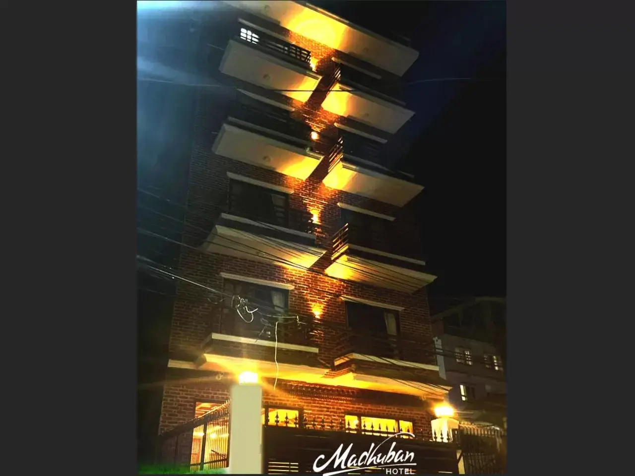 Property building in Madhuban Hotel Property building in Madhuban Hotel