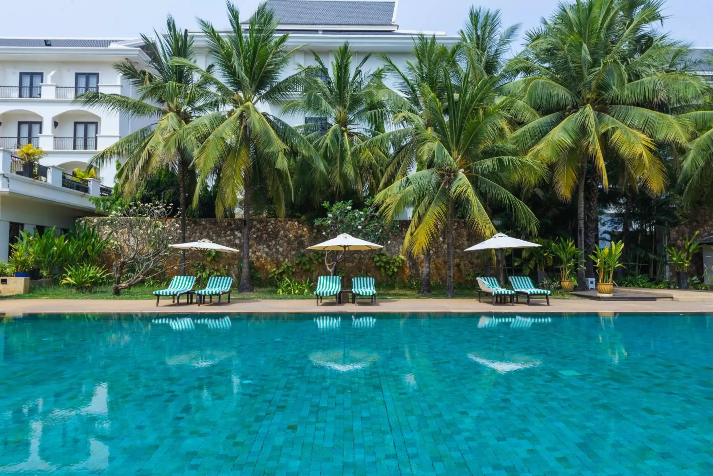 Pool view, Swimming Pool in Lotus Blanc Resort