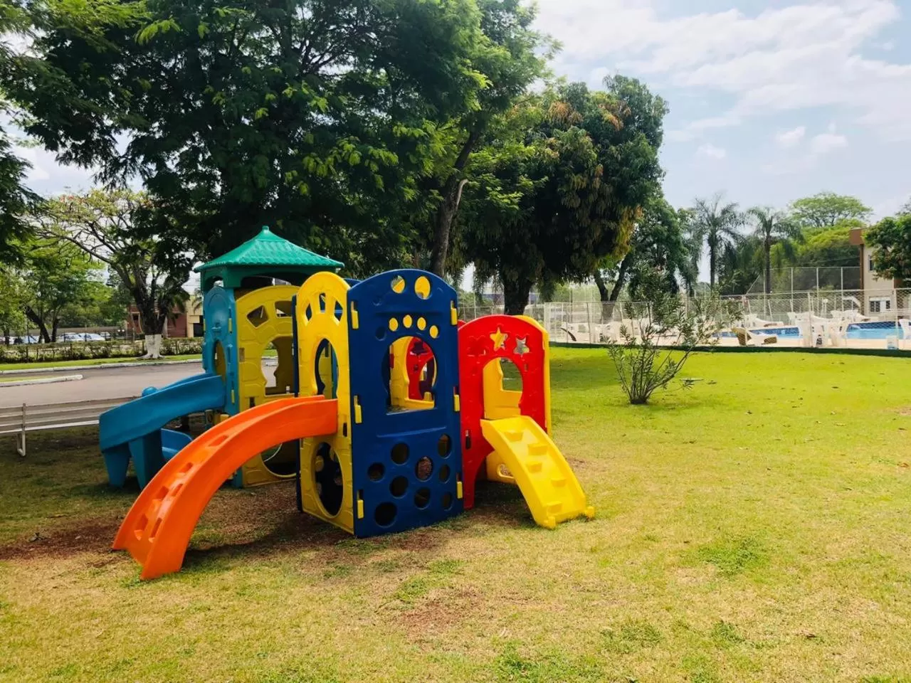Children play ground in Dom Pedro I Palace Hotel