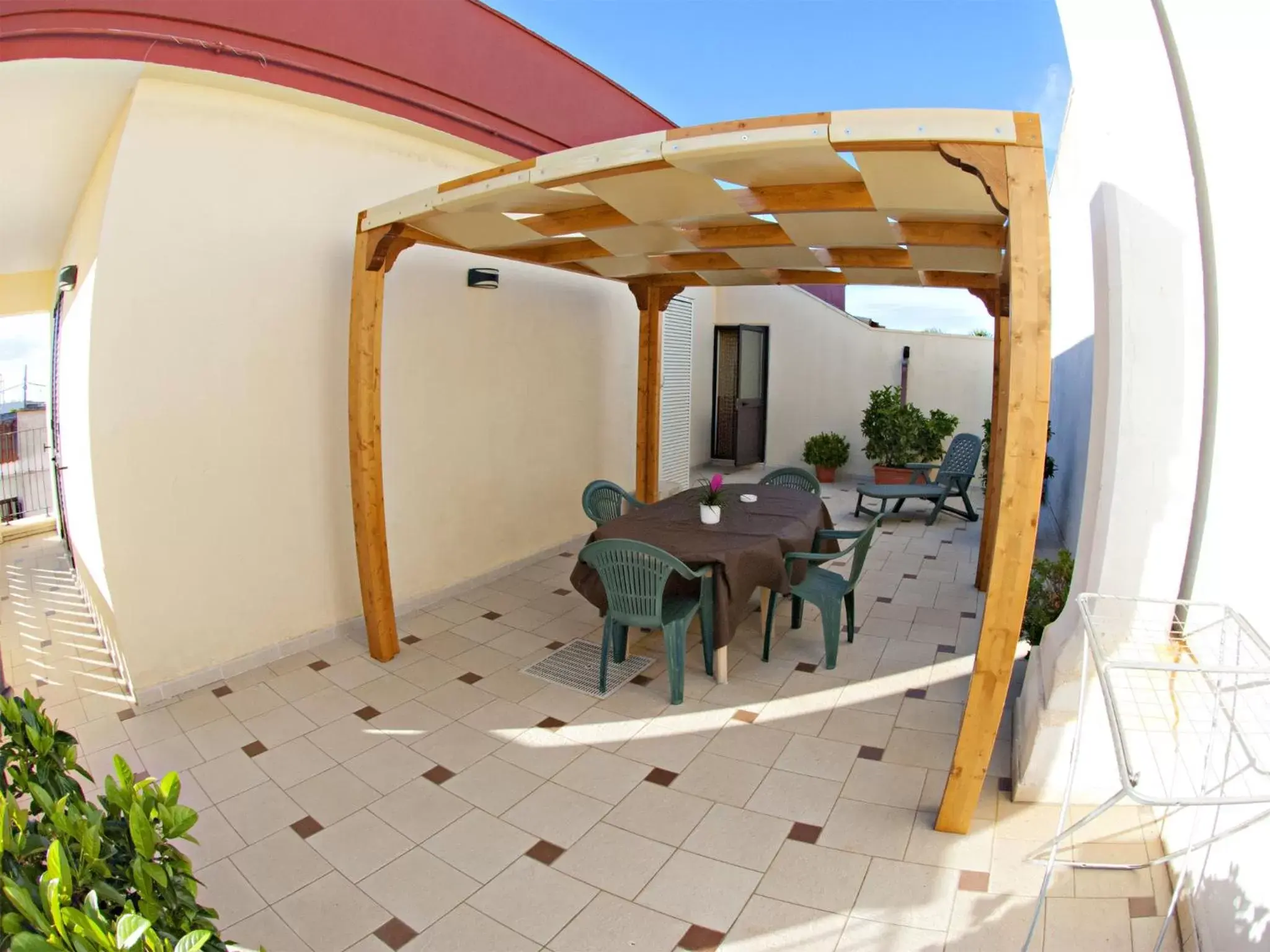 Balcony/Terrace in Olimpo B&B