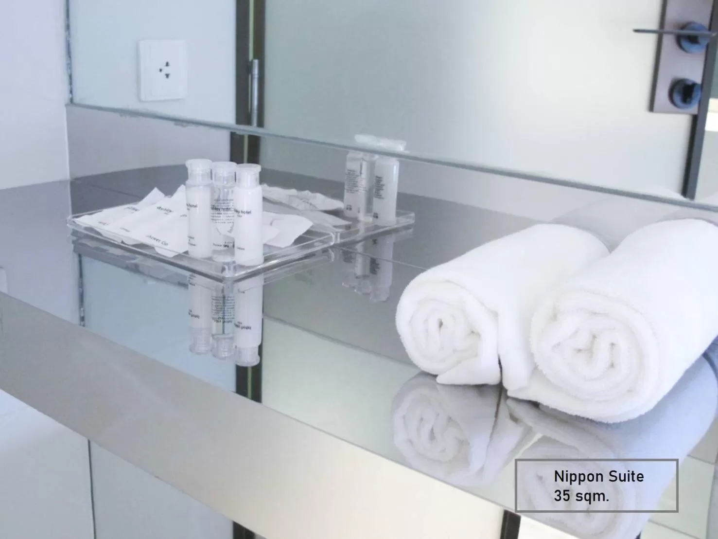 Bathroom in ashley hotel bkk