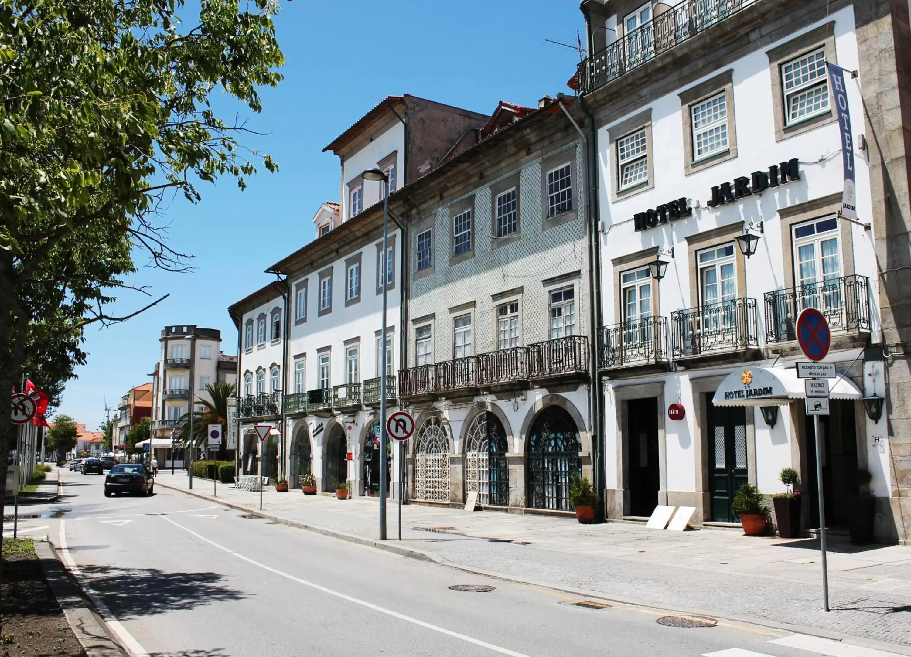 Facade/entrance in Hotel Jardim Viana do Castelo