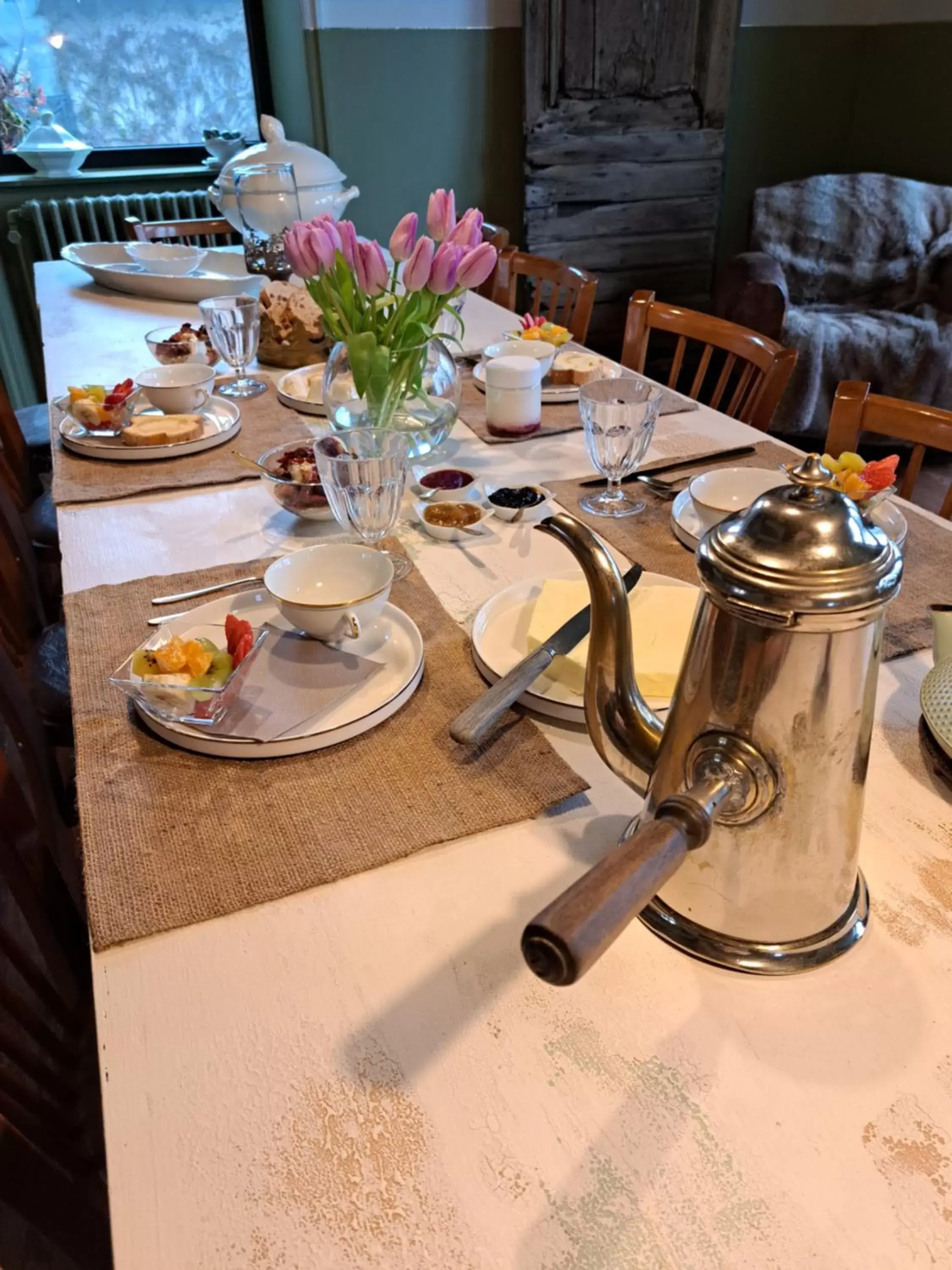 Breakfast, Restaurant/Places to Eat in chambre d'hôtes Madame