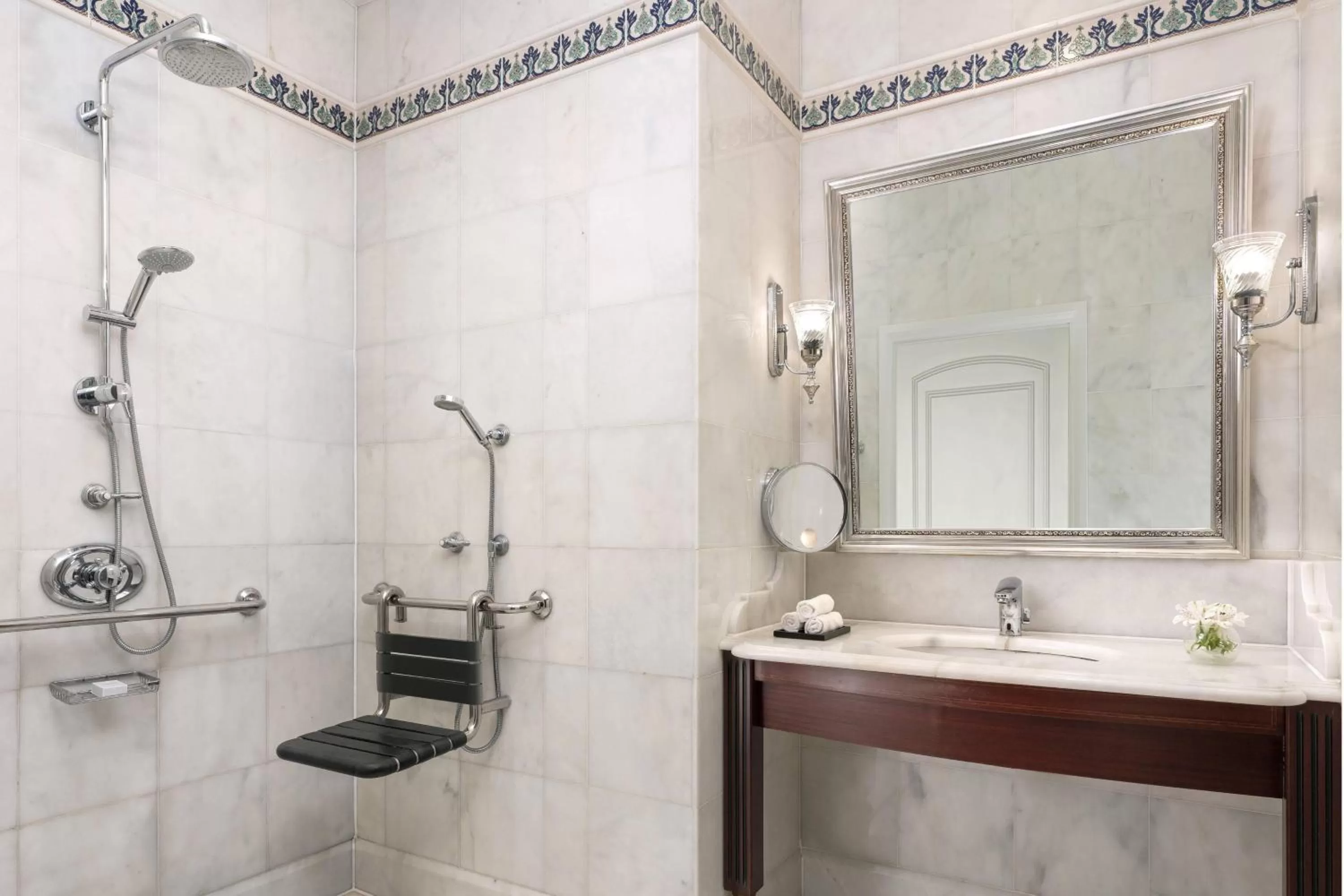 Bathroom in The Ritz-Carlton, Istanbul at the Bosphorus