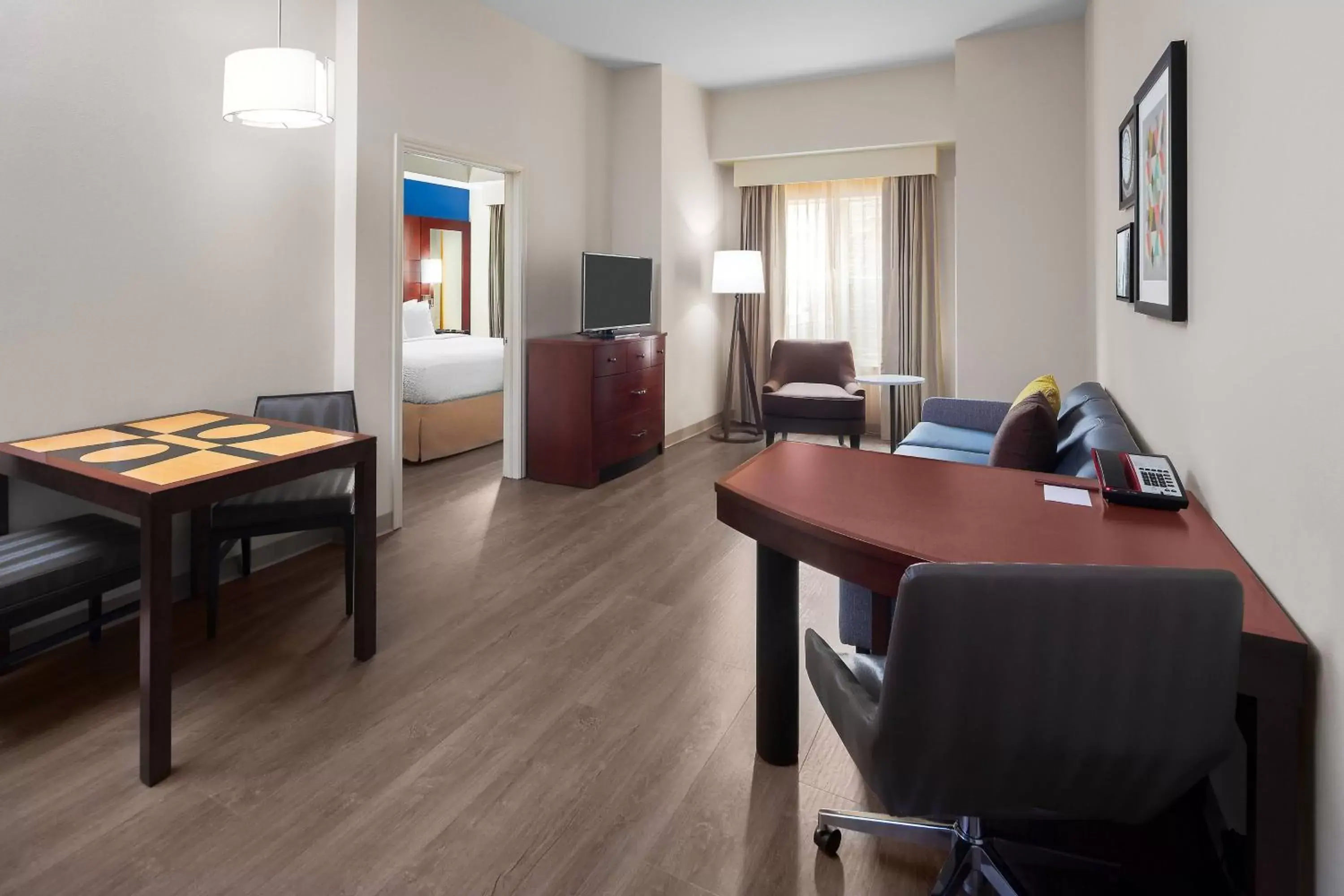 Living room, Dining Area in Residence Inn by Marriott Houston Katy Mills