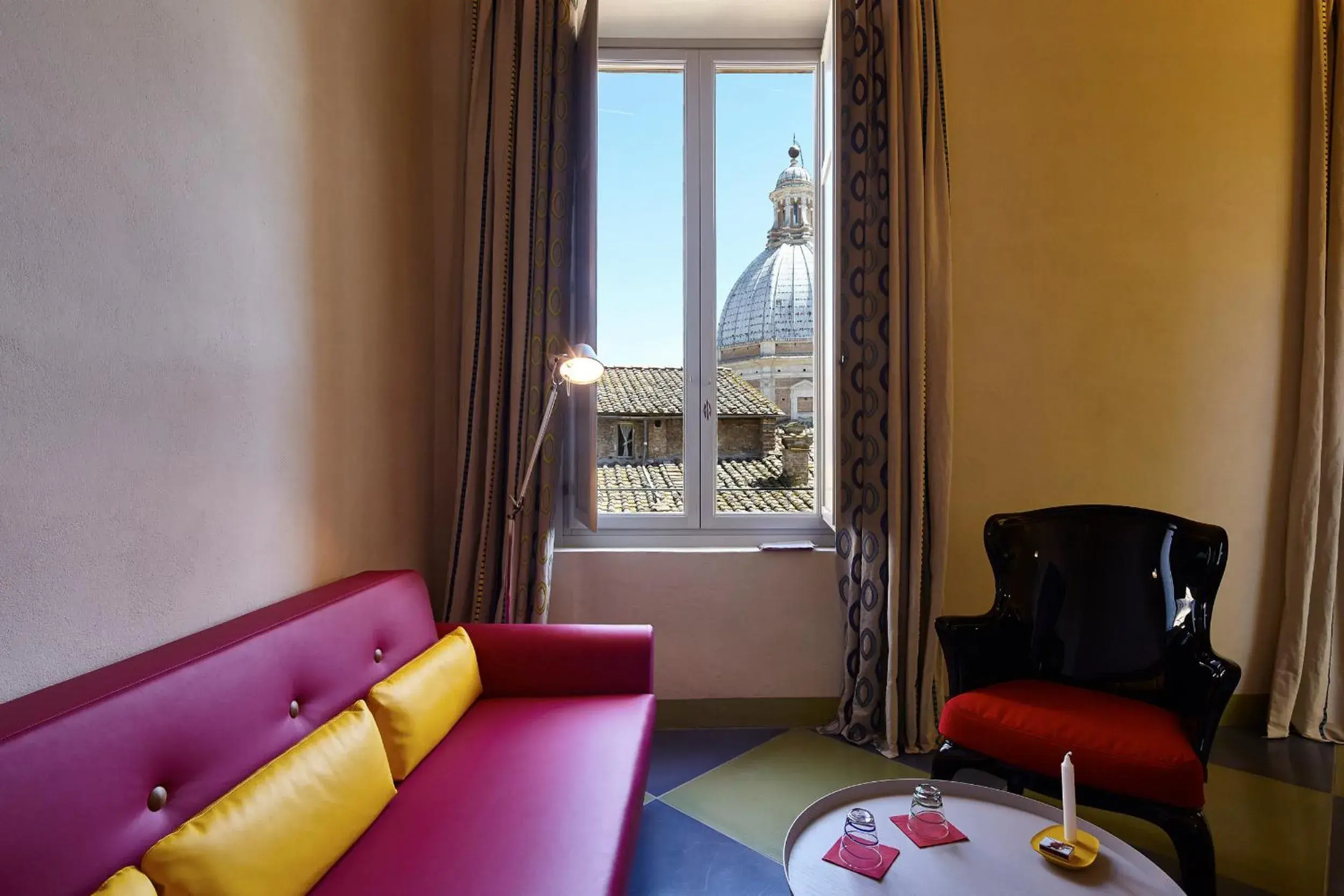 Living room, Seating Area in Palazzetto Rosso - Art Hotel