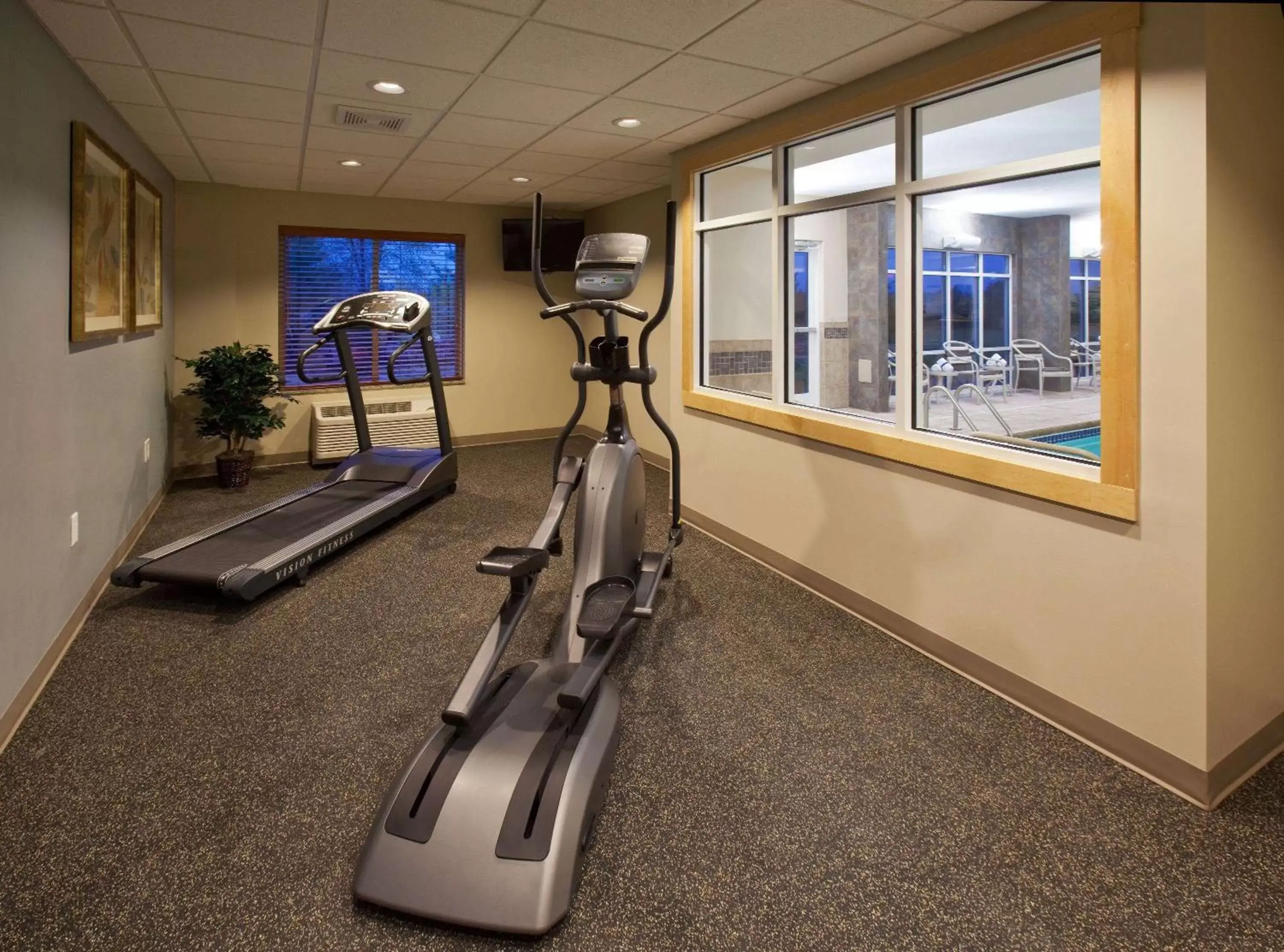 Fitness centre/facilities, Fitness Center/Facilities in AmericInn by Wyndham Fairfield