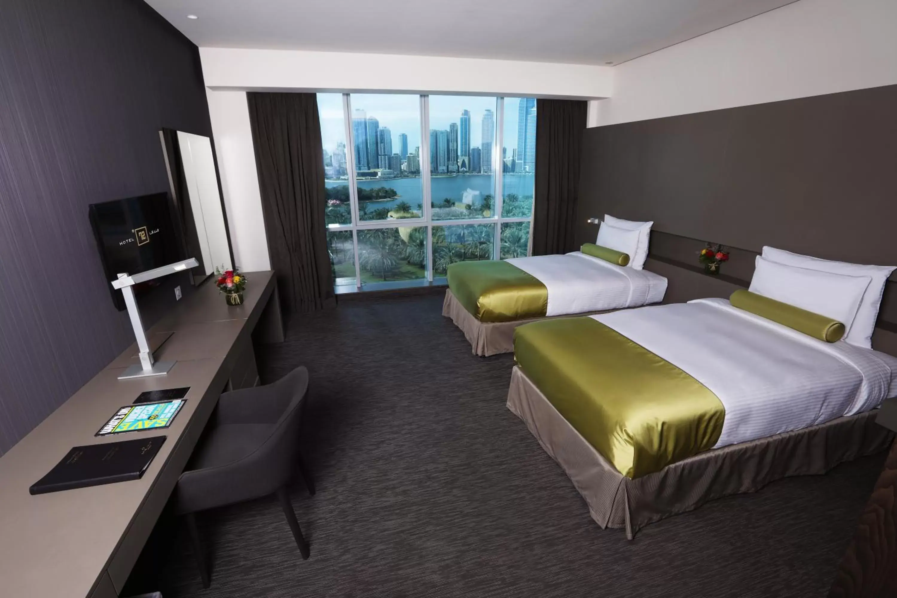 Bed in 72 Hotel Sharjah