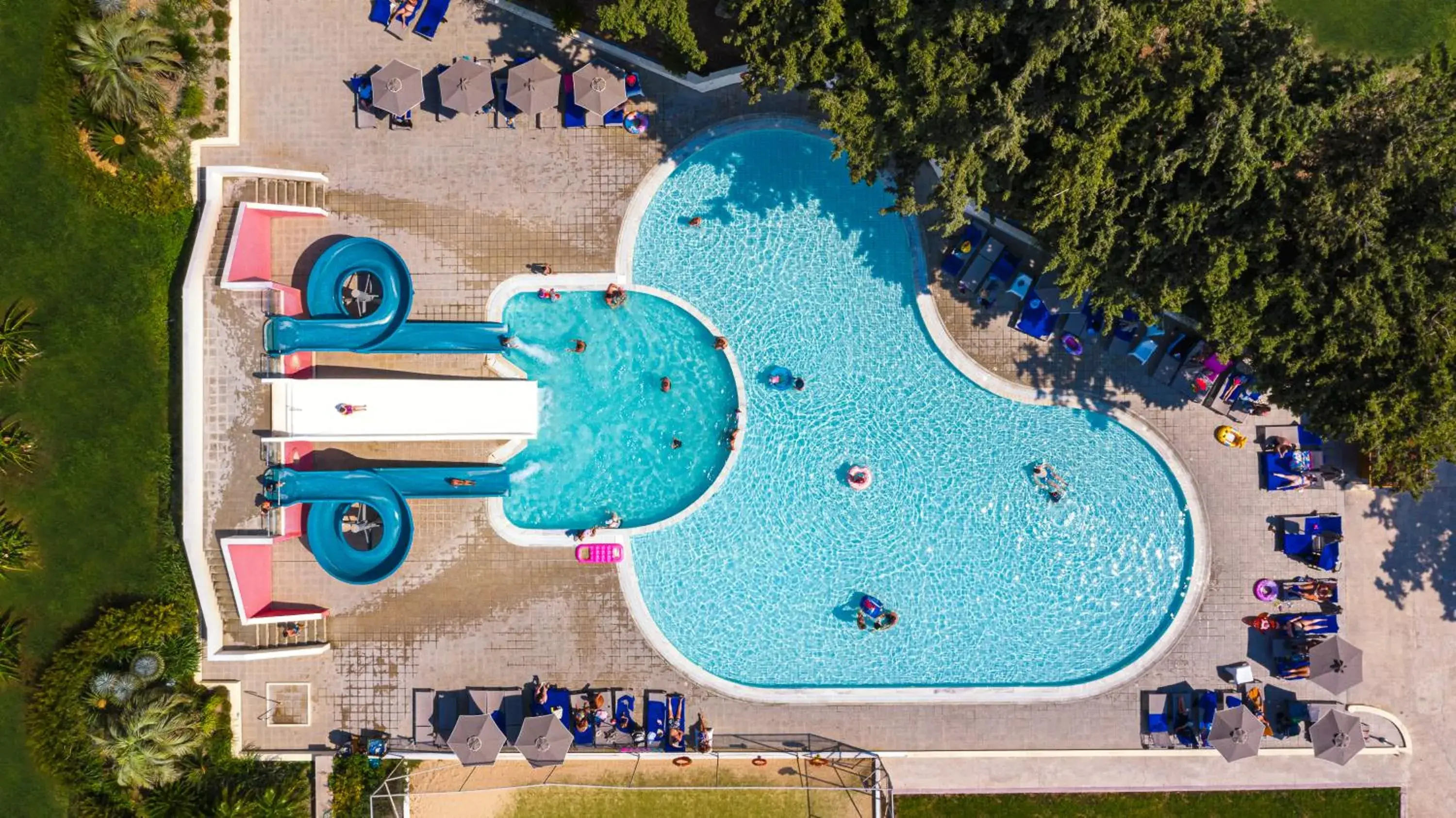 Bird's eye view, Pool View in Eden Roc Resort - All Inclusive