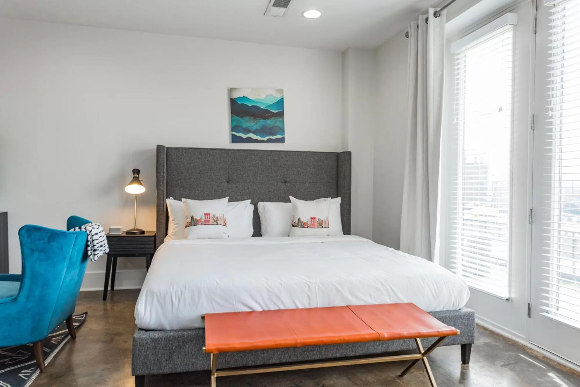 Bed in Mint House at The Reserve - Nashville