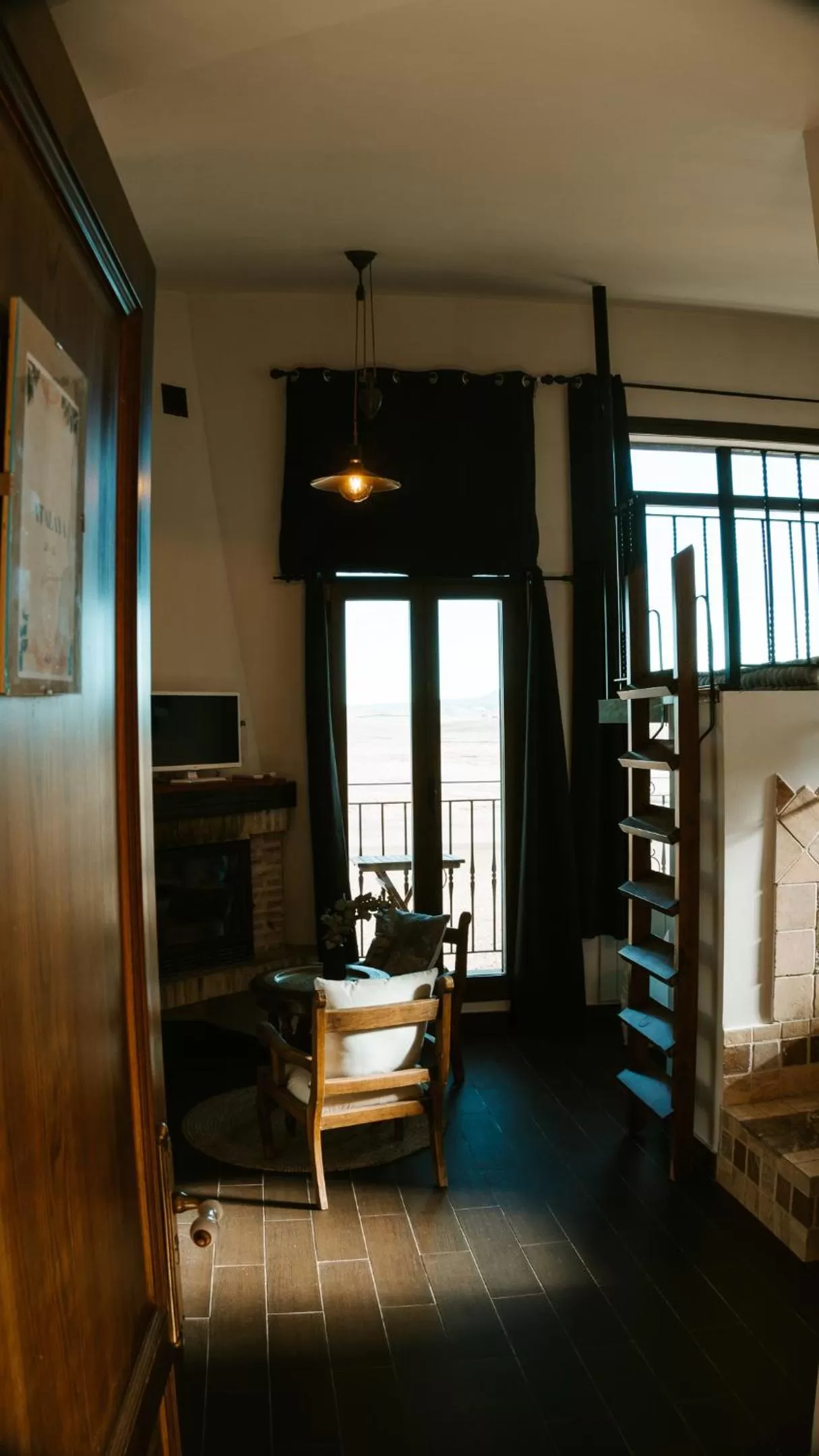 Living room in Hospedería Ballesteros