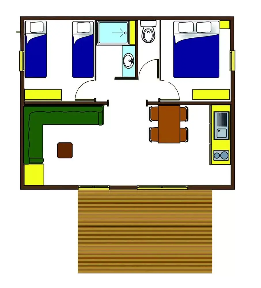 Floor Plan in Les Terrasses Du Lac