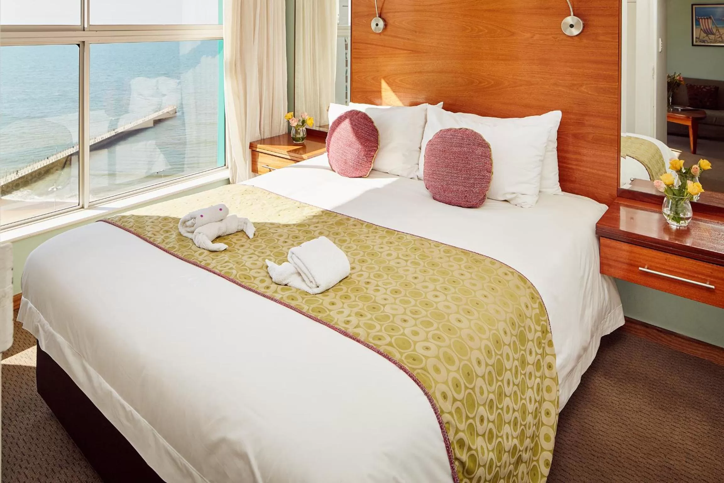 Bed in First Group The Palace All-Suite