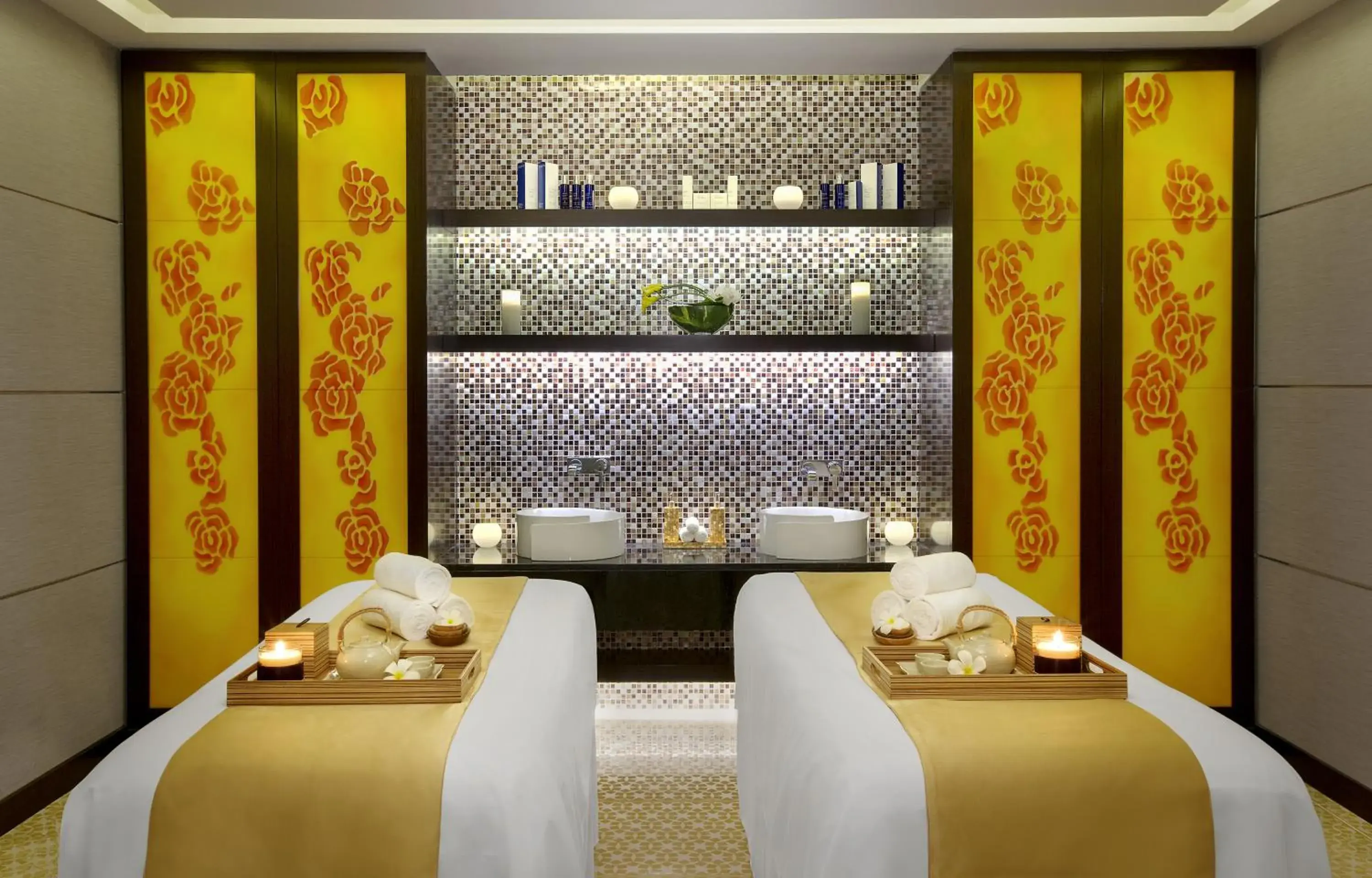 Spa and wellness centre/facilities in Damac Maison Cour Jardin