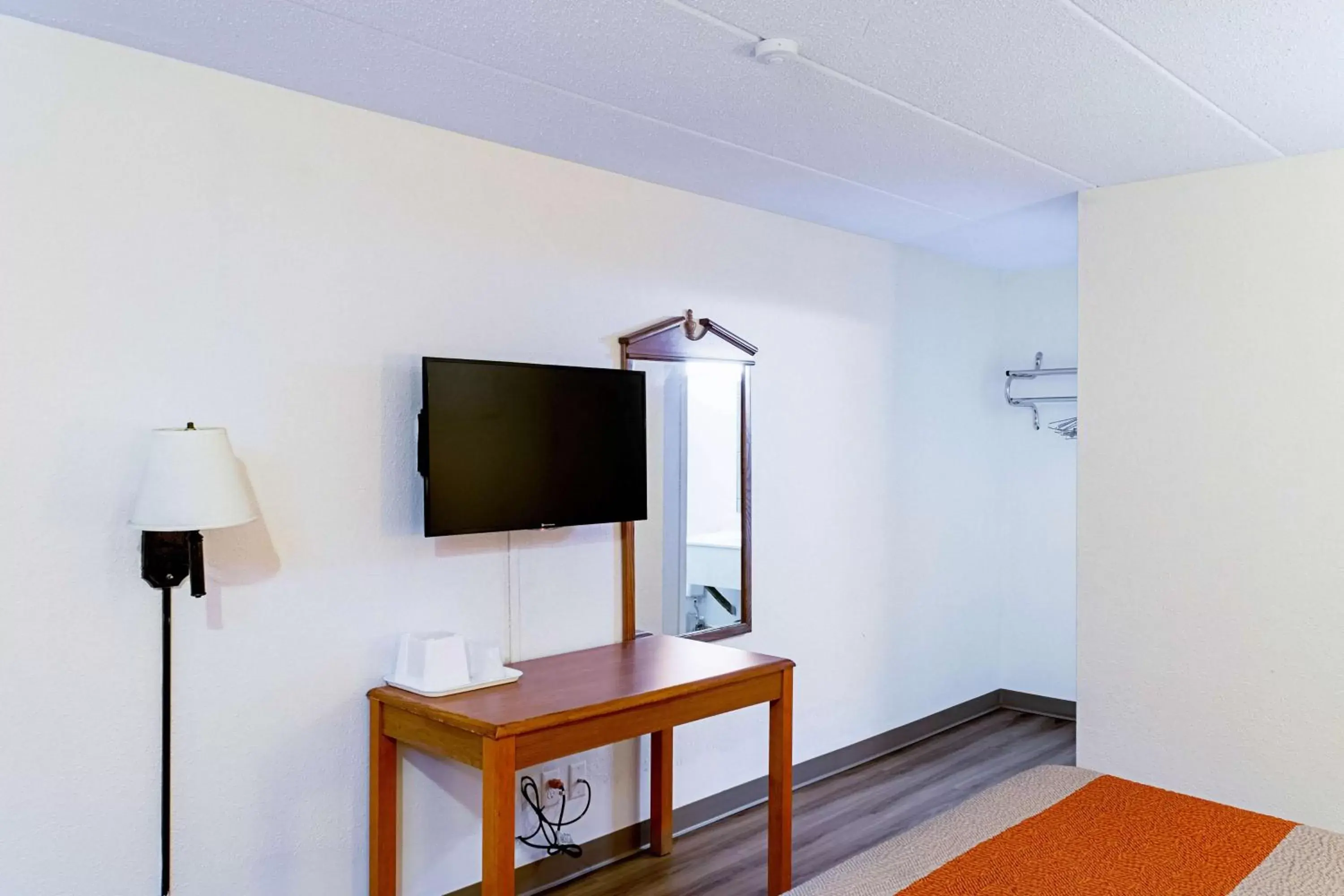 TV and multimedia, TV/Entertainment Center in Motel 6-Cincinnati, OH