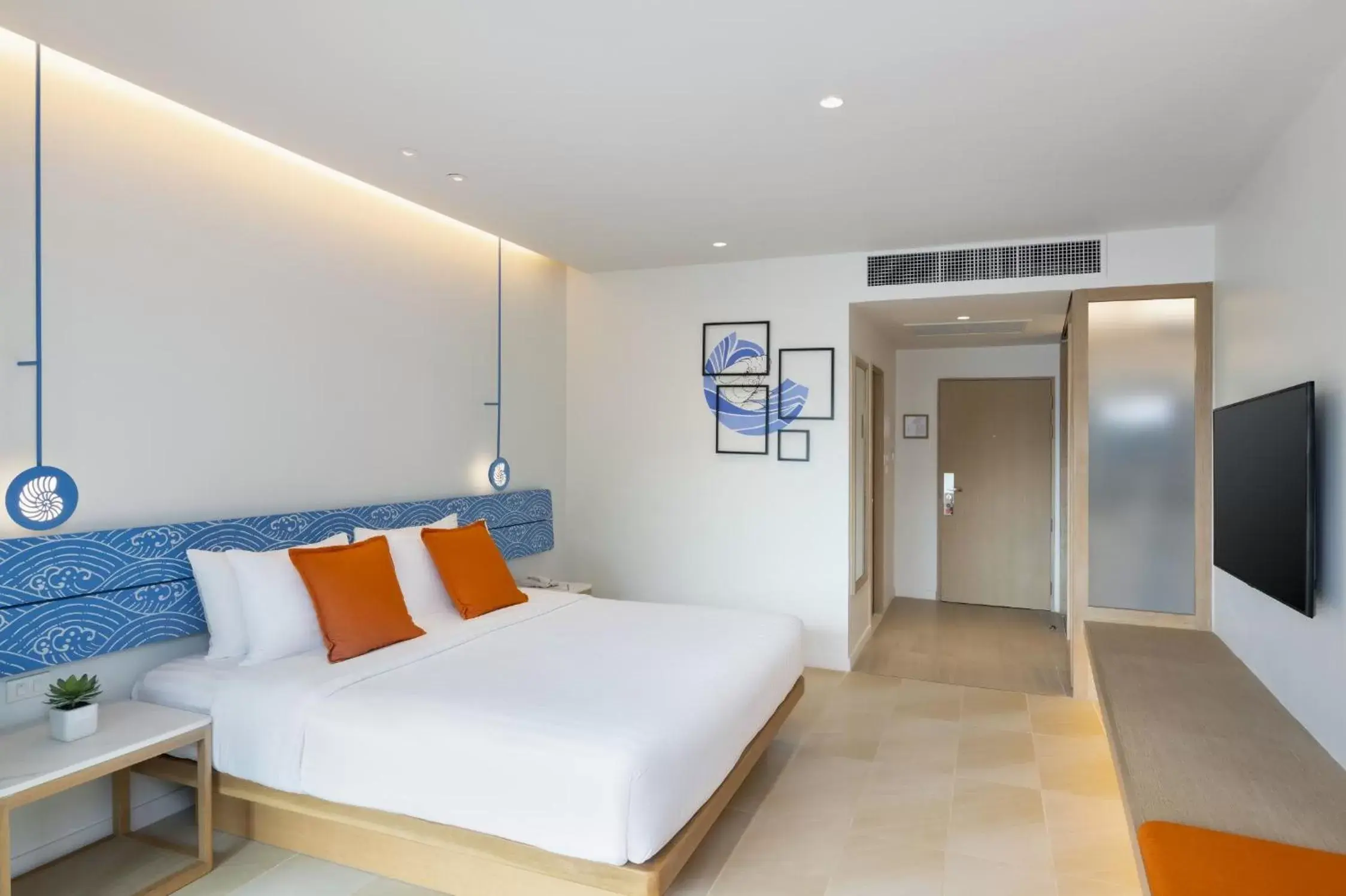 Bed in Novotel Rayong Rim Pae Resort