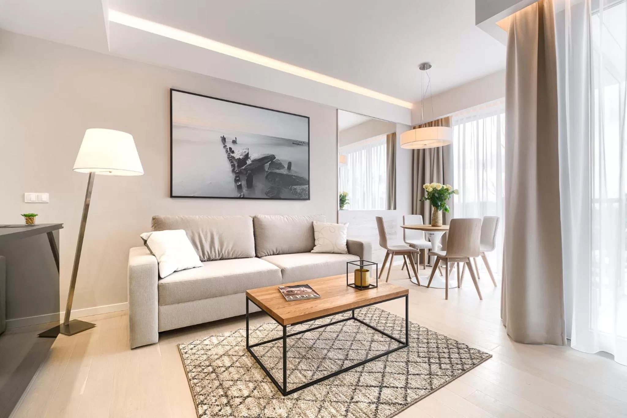 Living room in Dune Resort Mielno - C