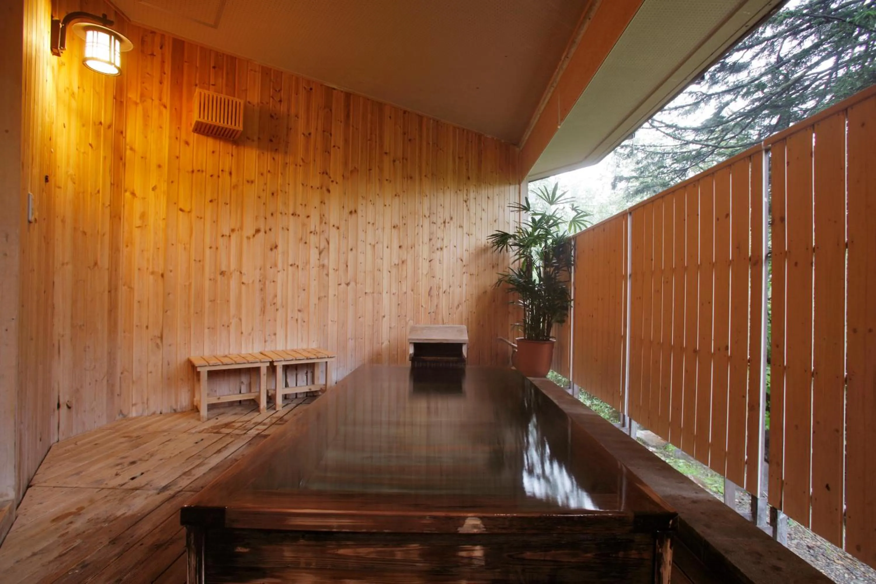 Open Air Bath in La Vista Daisetsuzan