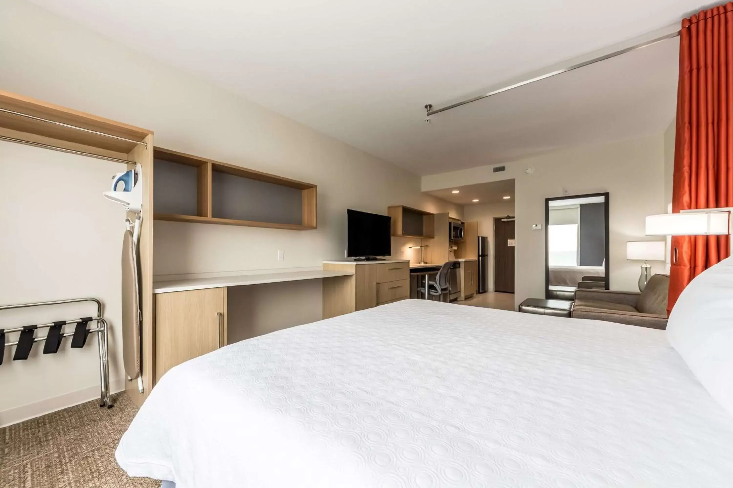 Bedroom, Bed in Home2 Suites By Hilton Fort Worth Northlake Bedroom, Bed in Home2 Suites By Hilton Fort Worth Northlake