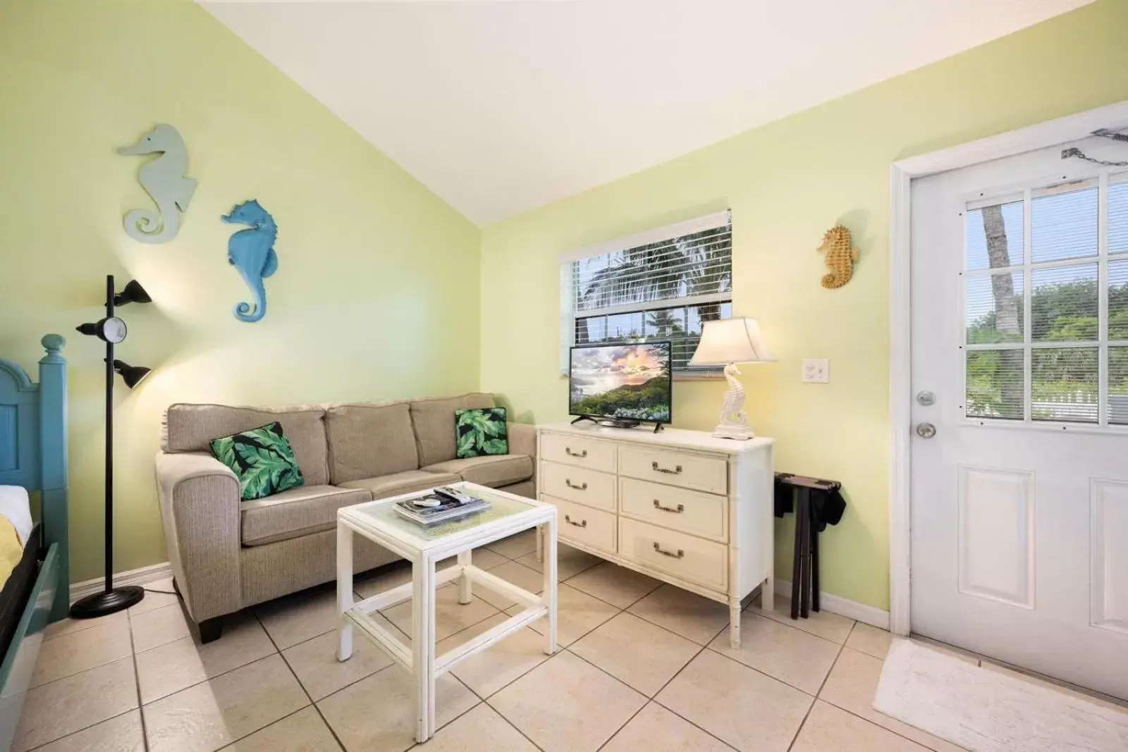 Seating Area in Seahorse Beach Bungalows