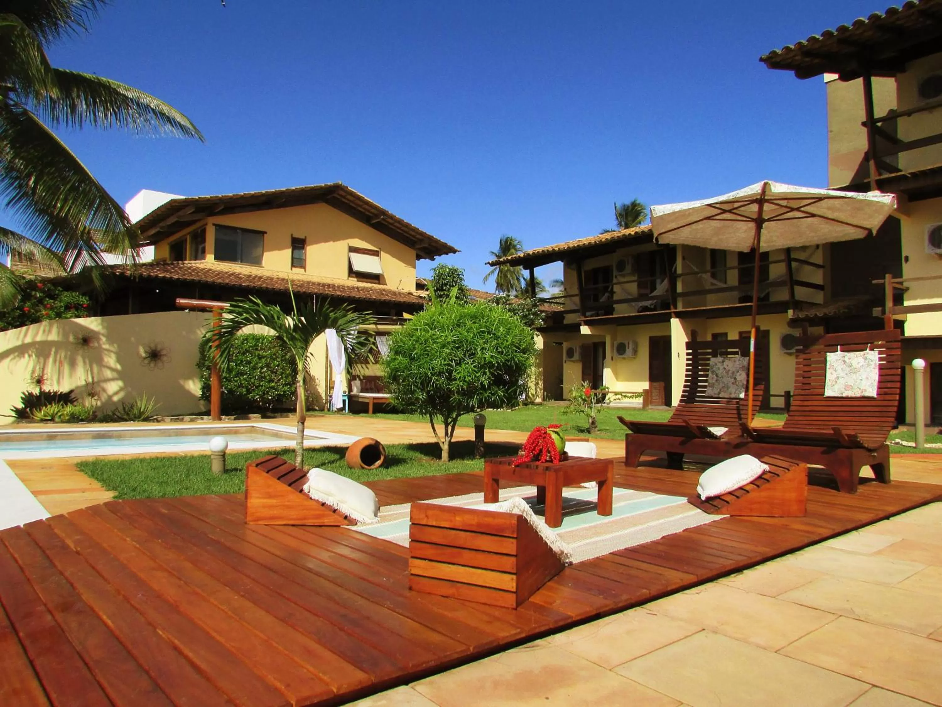 Garden in Pousada dos Hibiscus