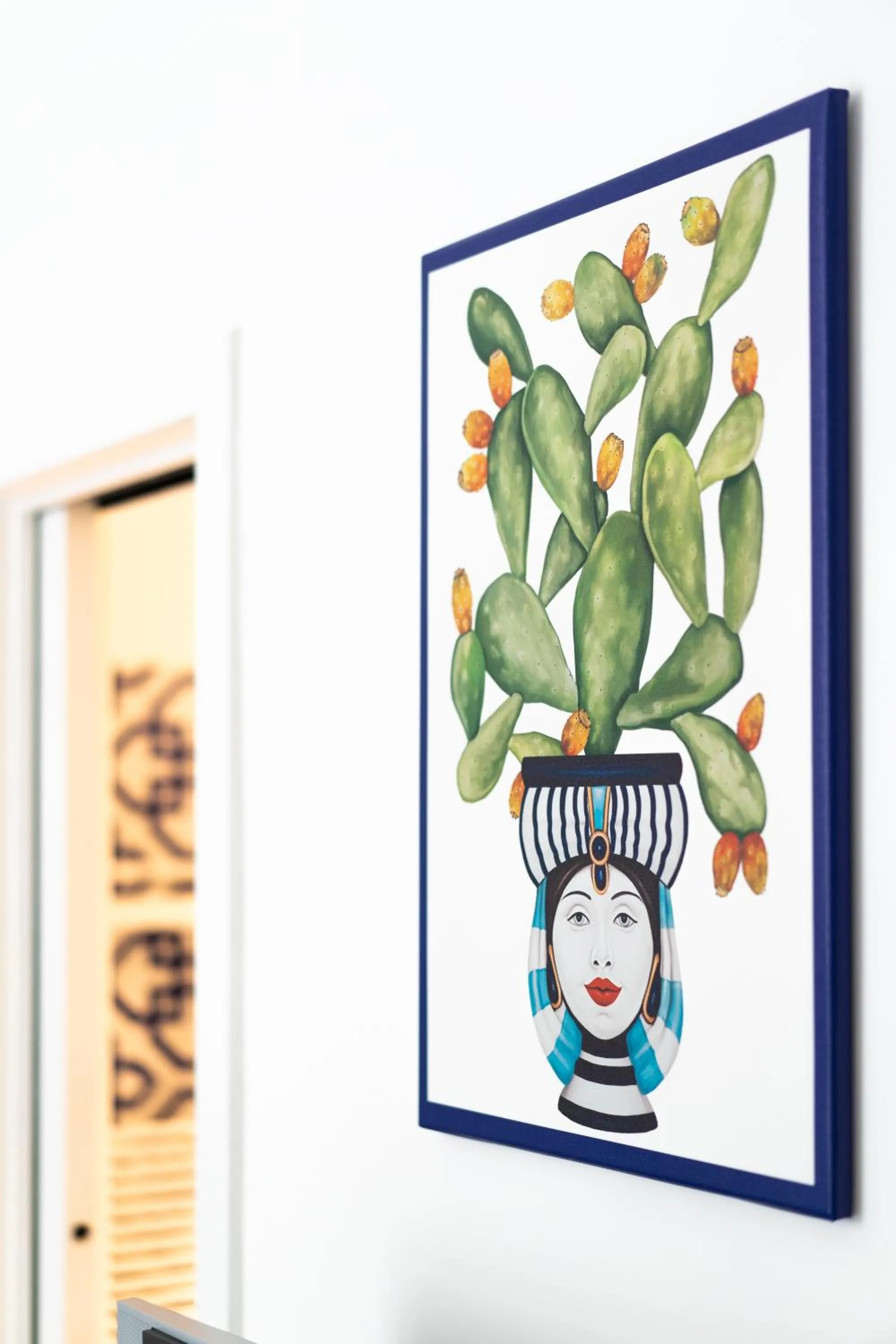 Decorative detail in Hotel Torre Barbara