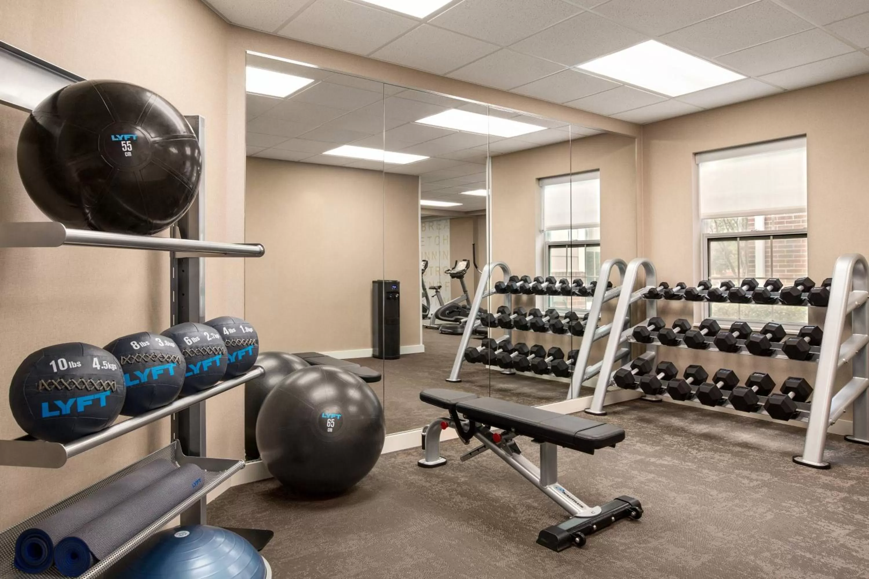 Fitness centre/facilities in Residence Inn Houston Northwest / Willowbrook