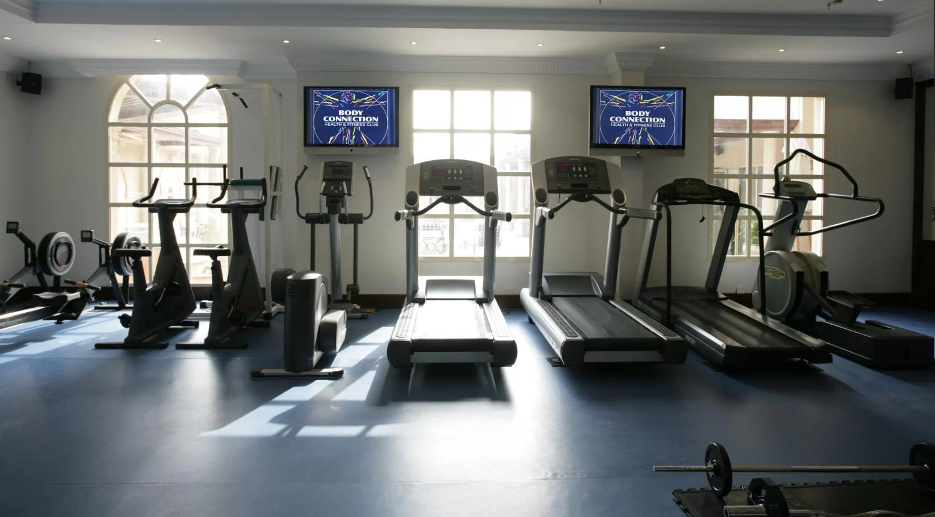 Fitness centre/facilities in Chelsea Plaza Hotel