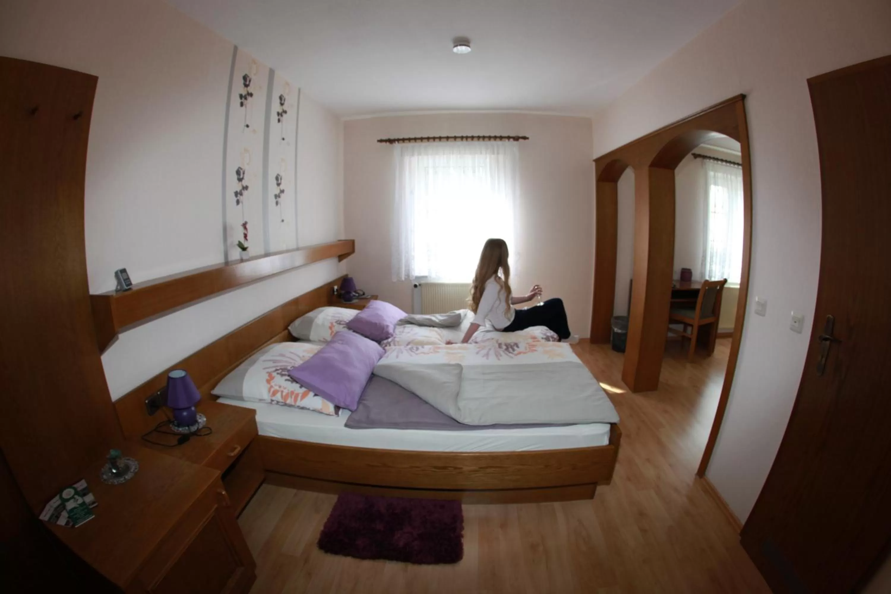 Photo of the whole room, Bed in Berleburger Hof