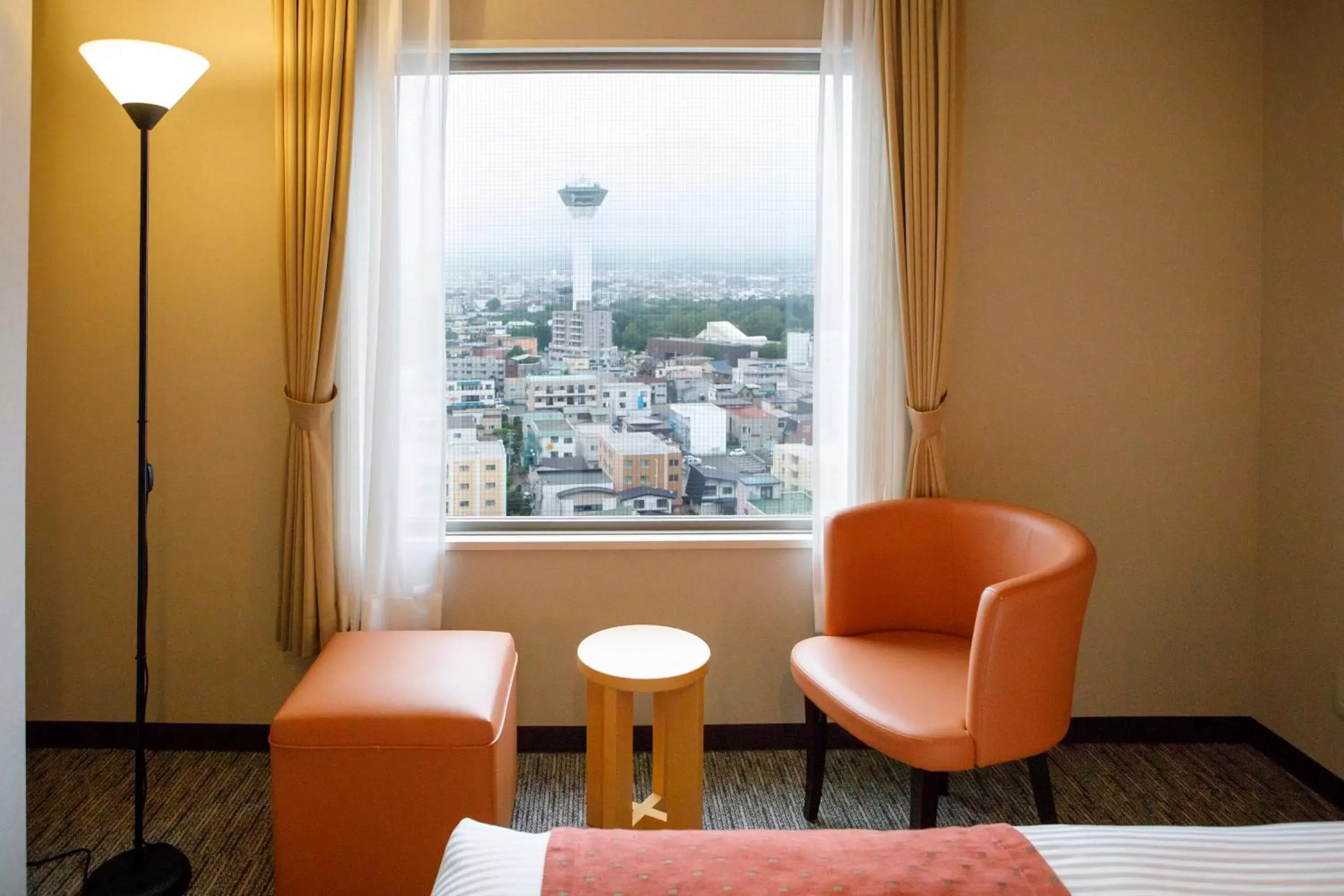 Decorative detail, Seating Area in HOTEL MYSTAYS Hakodate Goryokaku