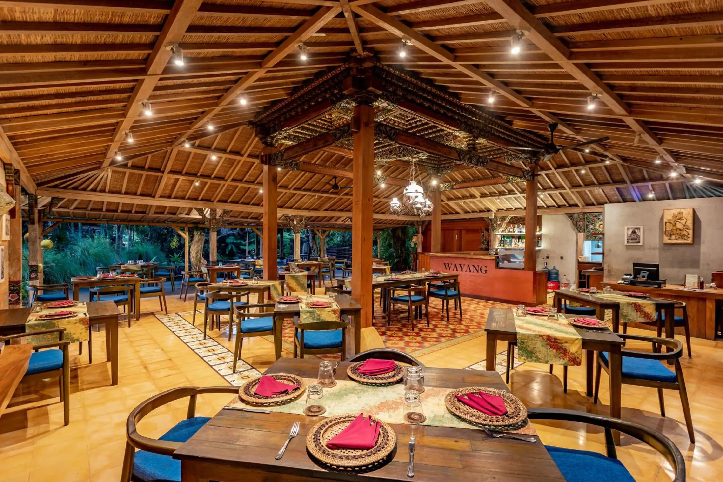Restaurant/Places to Eat in Arya Villas Ubud